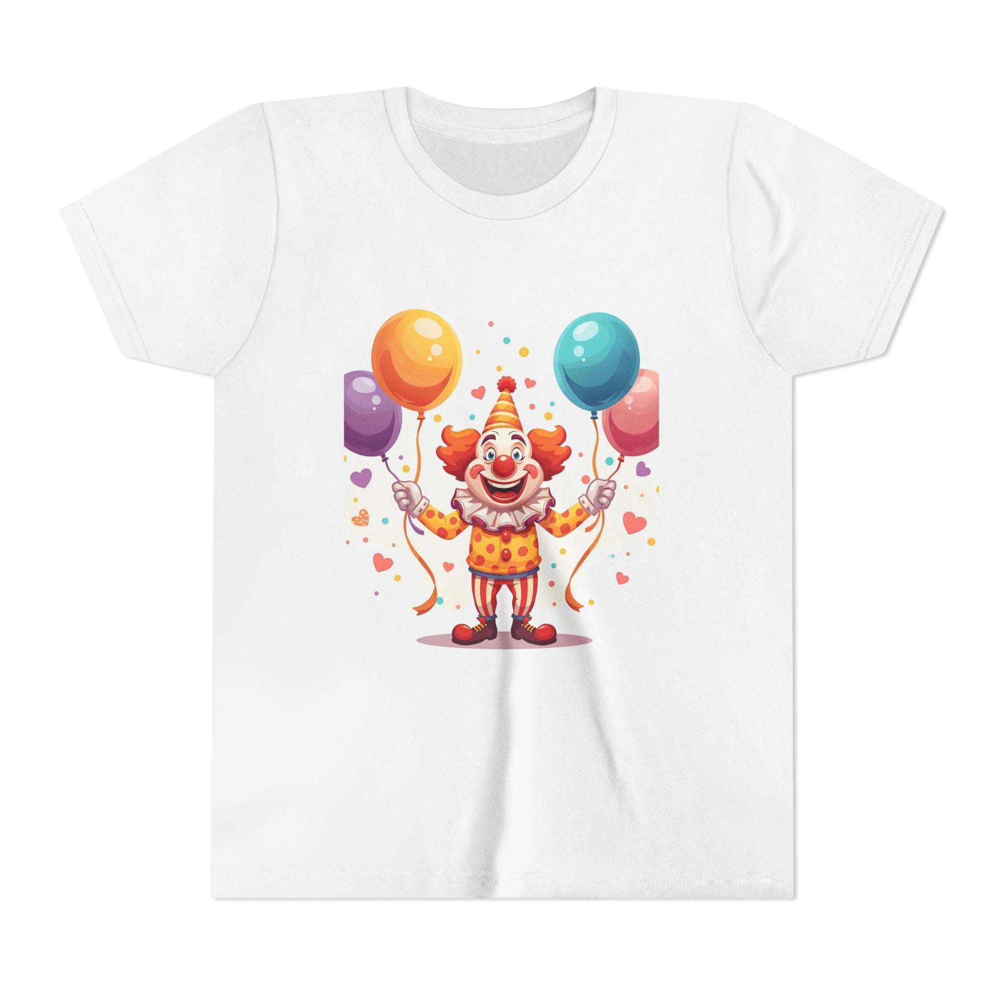 Funny Clown Youth Short Sleeve Tee