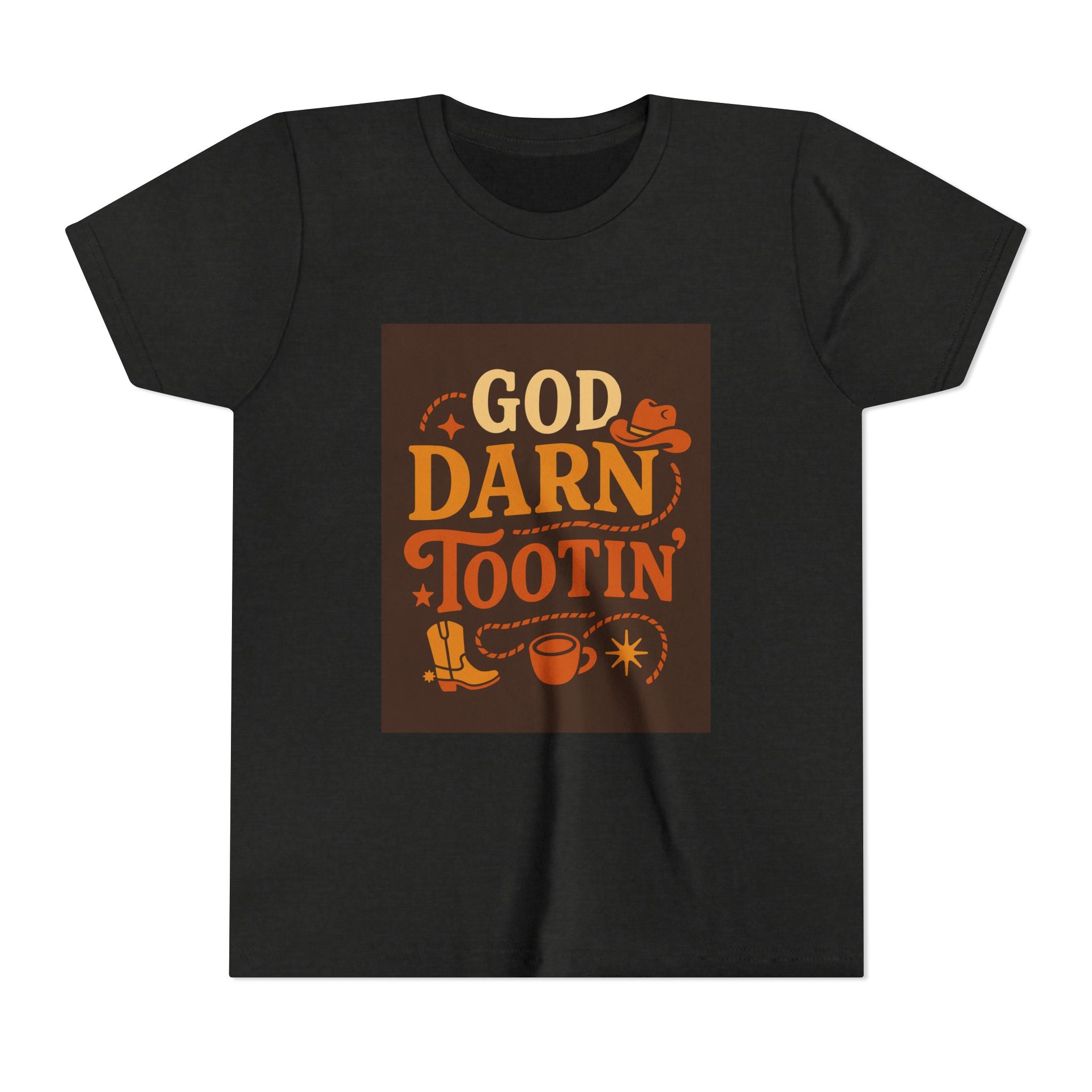 God Darn Tootin Youth Short Sleeve Tee