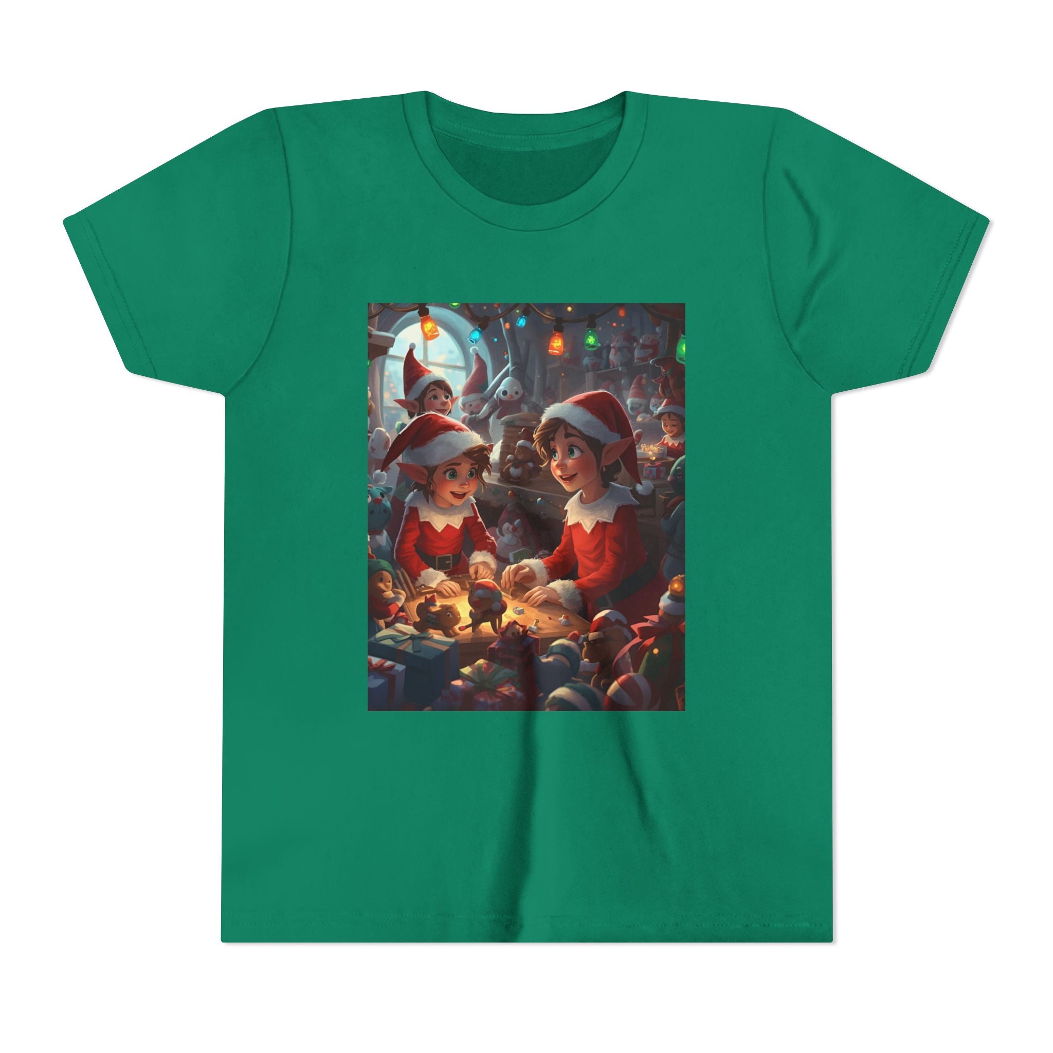 Christmas Elf Youth Short Sleeve Tee