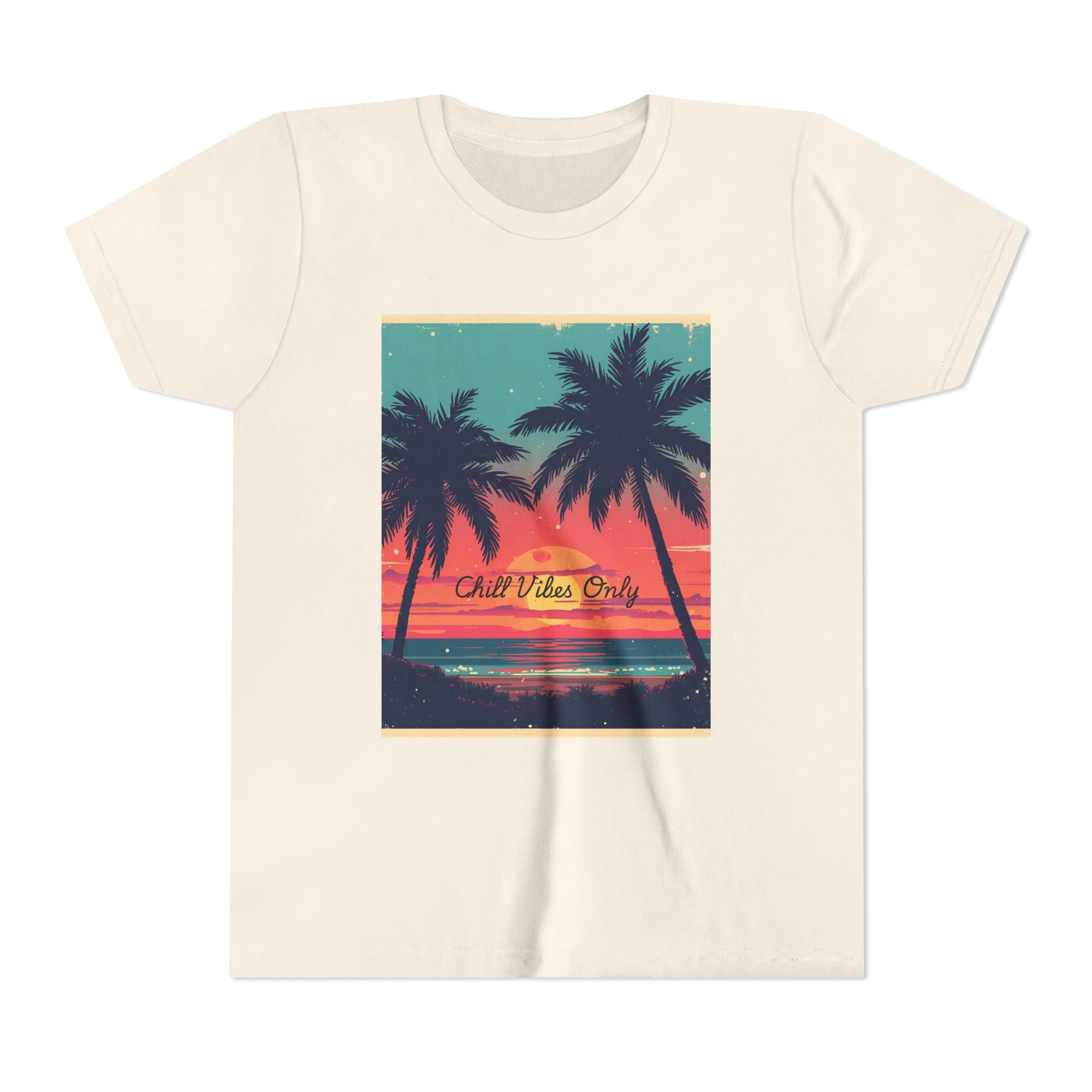 Tropical Sunset Youth Short Sleeve Tee