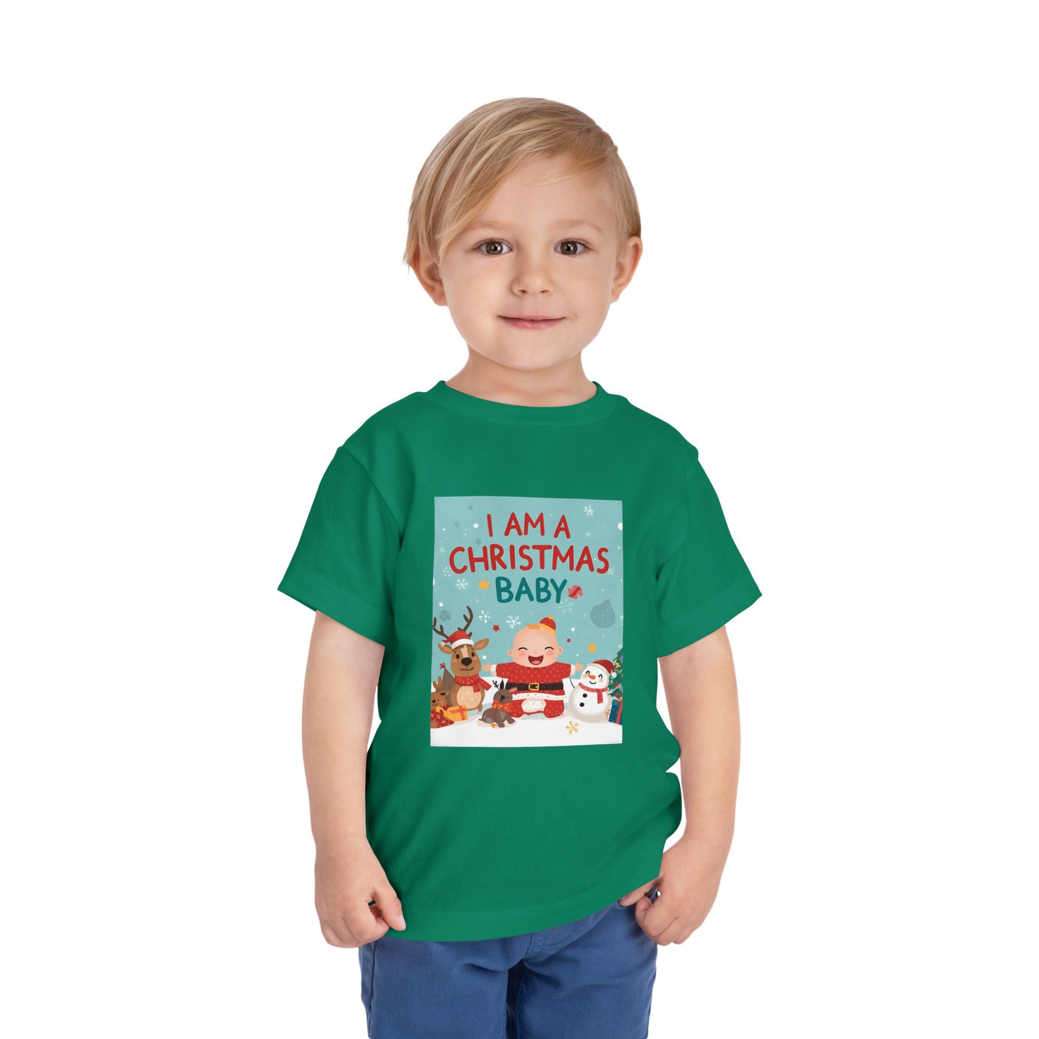 Christmas Toddler Short Sleeve Tee