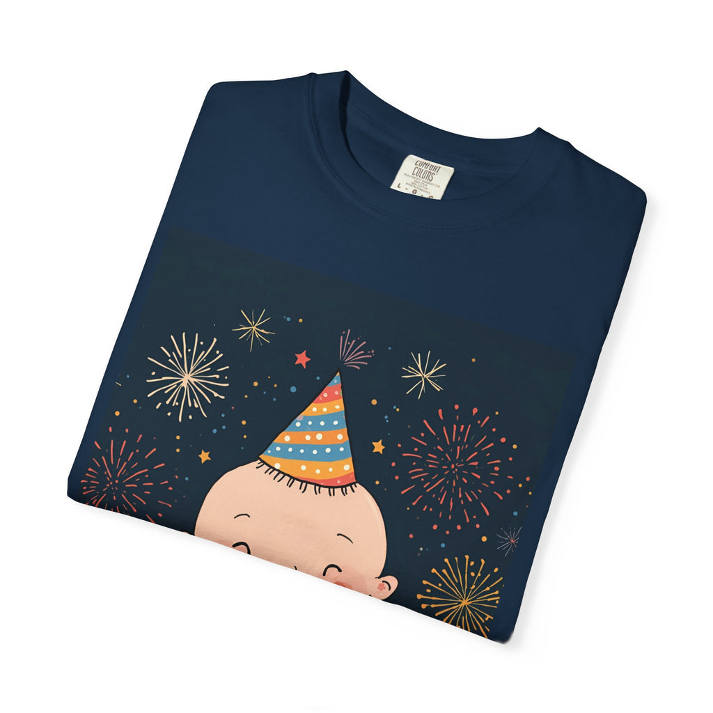New Year's Baby T-Shirt, Unisex Celebration Tee, Funny New Year Party Shirt, Cute Baby Gift, Holiday Humor Apparel