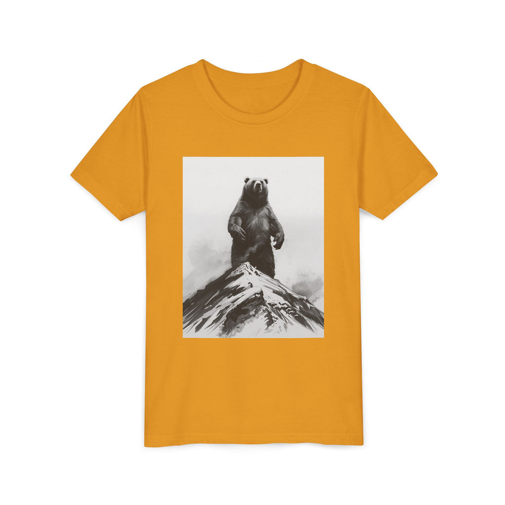 Bear Mountain Snow Youth Short Sleeve Tee
