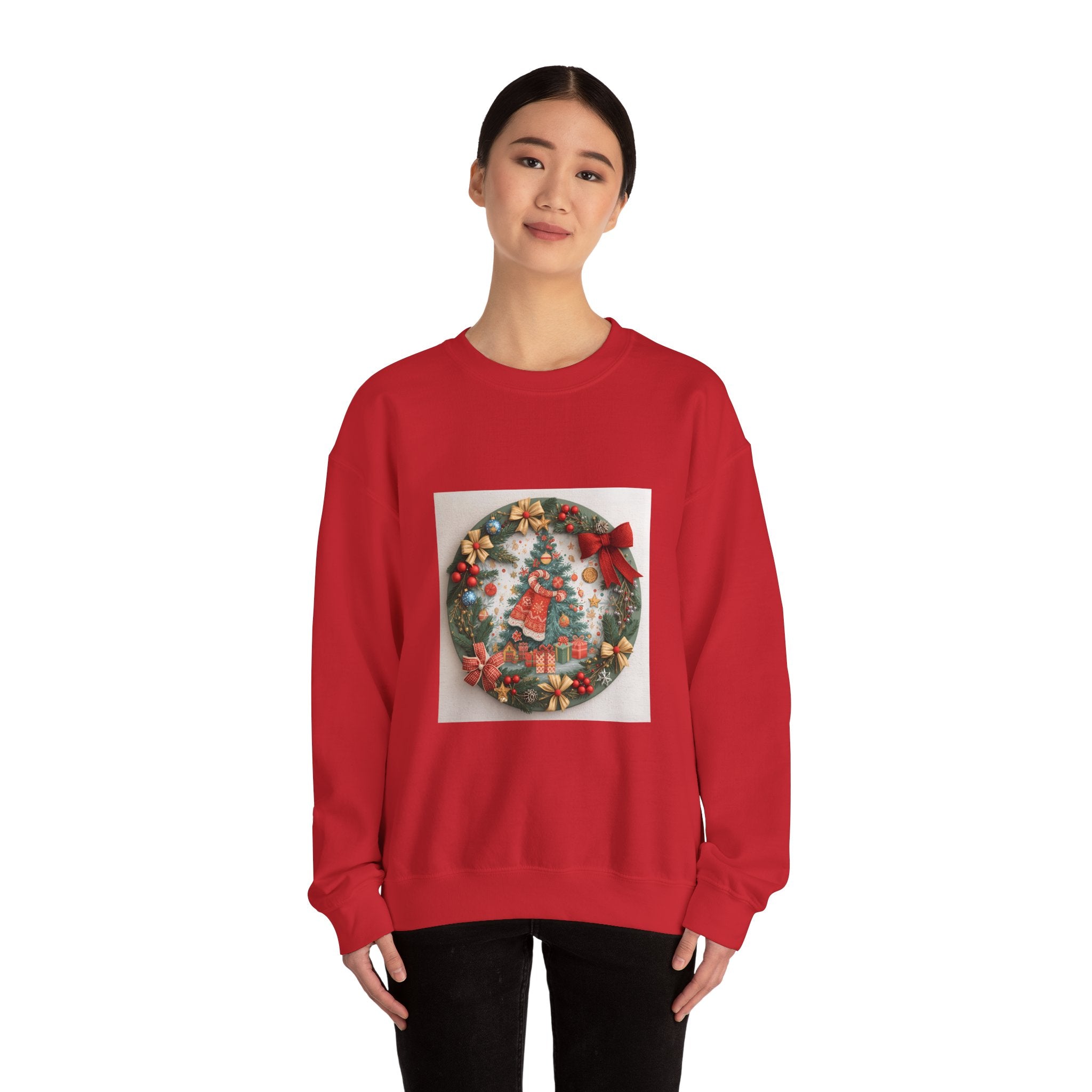 Christmas Cookie Sweatshirt, Holiday Sweater, Gift for Him/Her, Festive Pullover, Winter Apparel, Cozy Sweatshirt