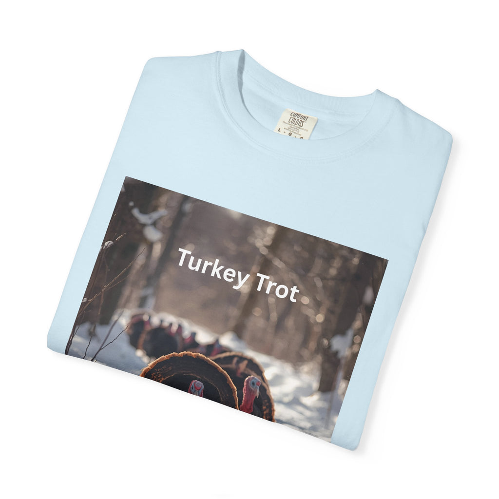 Turkey Trot Unisex T-Shirt, Thanksgiving Shirt, Holiday Apparel, Cozy Fall T-Shirt, Turkey Day Outfit, Casual Wear