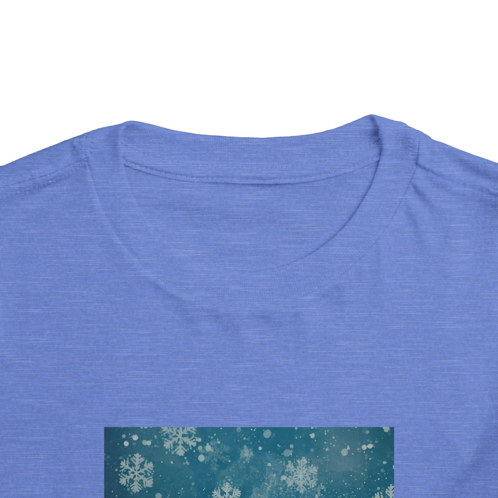 Cute Cat Festive Christmas Toddler Short Sleeve Tee