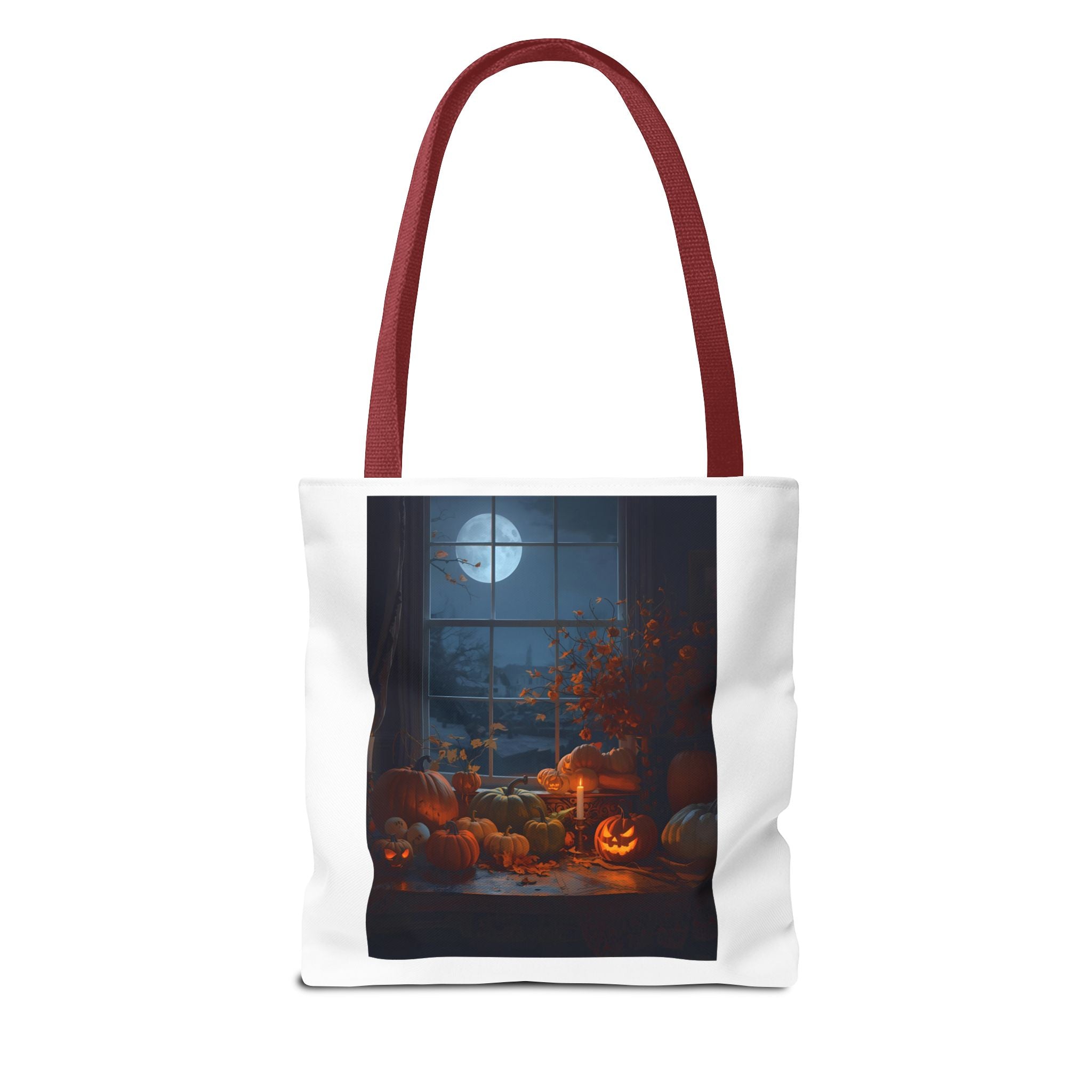 Spooky Autumn Pumpkln Tote Bag, Pumpkin Tote, Halloween Accessory, Fall Decor Bag, Pumpkin Patch Shopping Bag, Seasonal Gift Idea