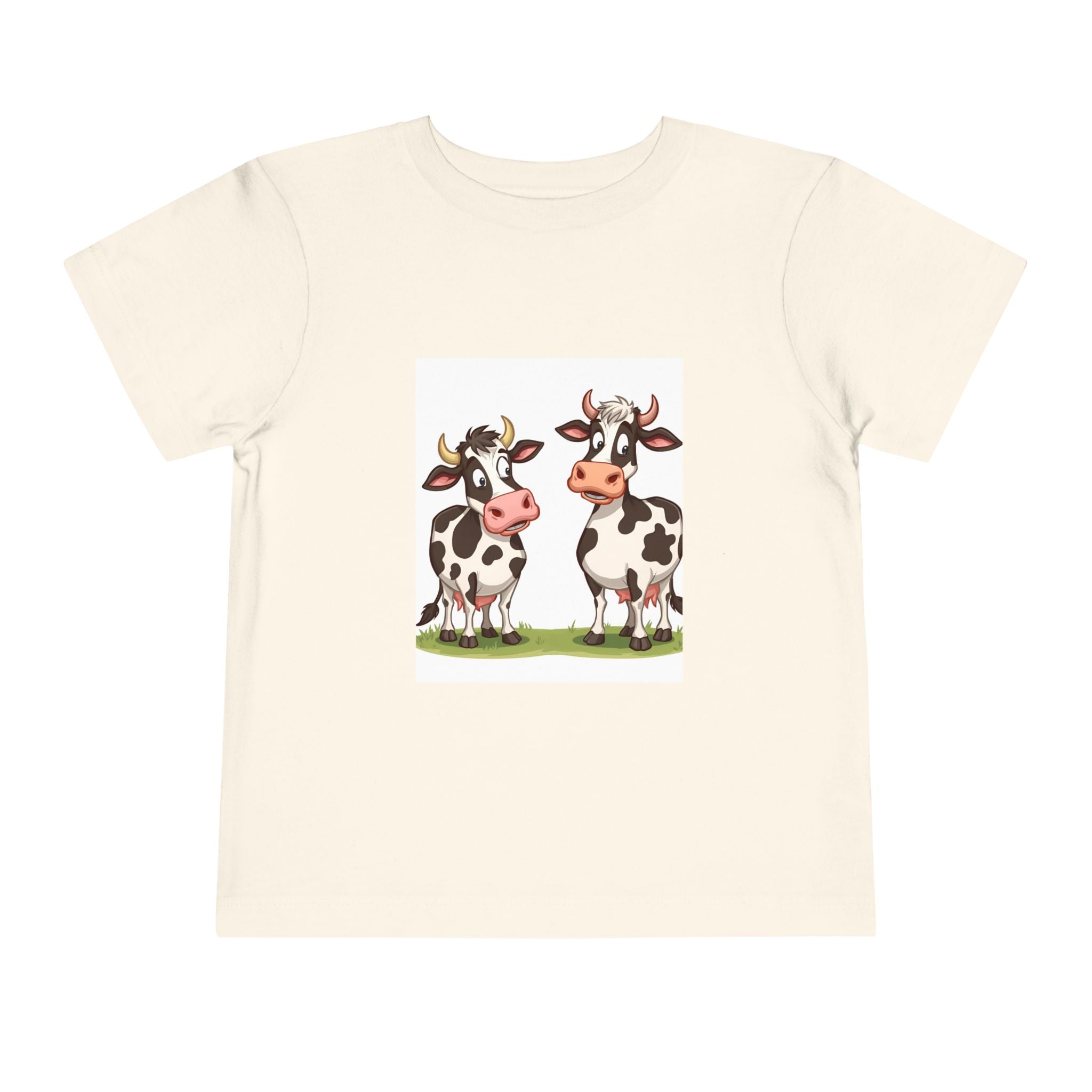 Cute Cows Toddler Short Sleeve Tee