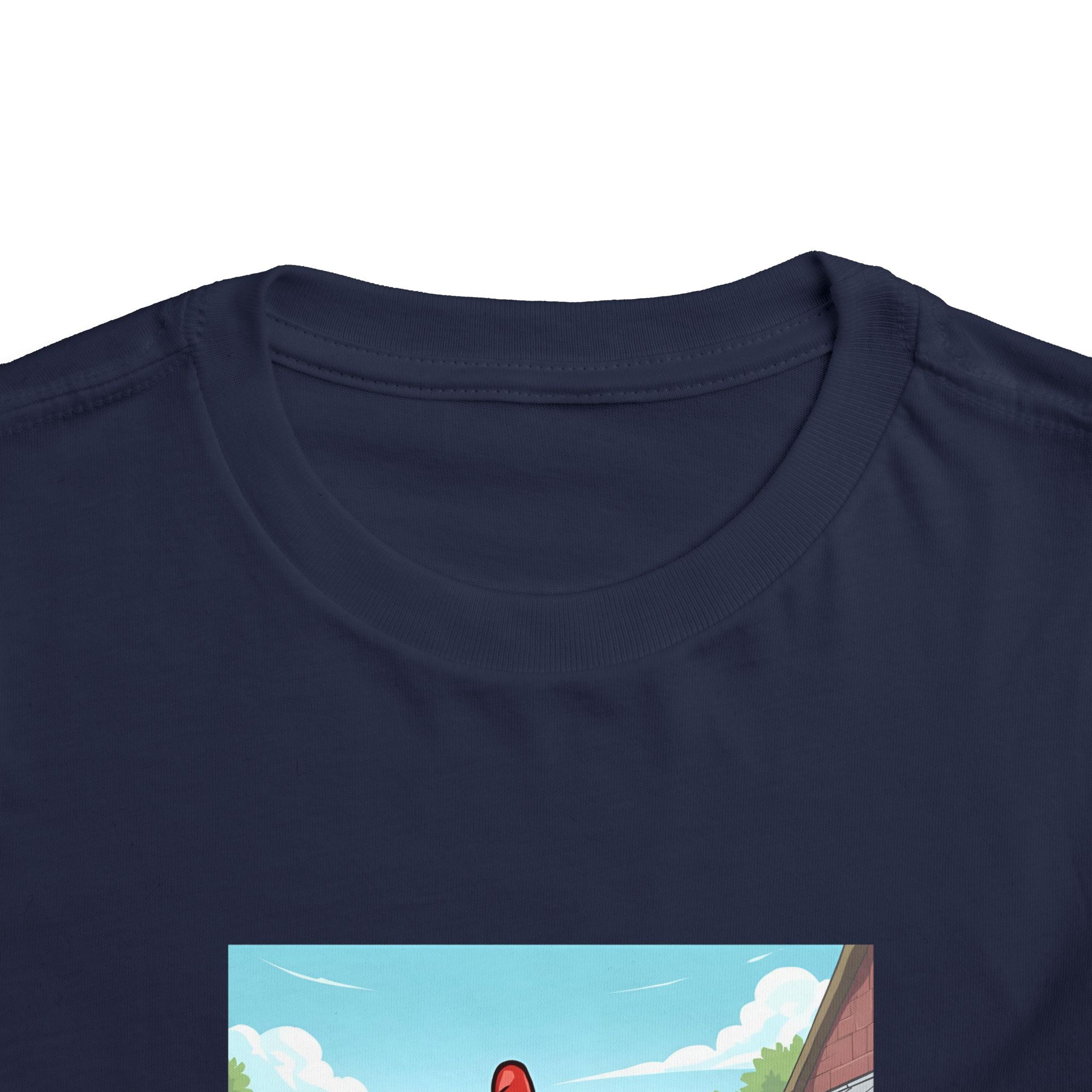 Chicken Funny Toddler Short Sleeve Tee