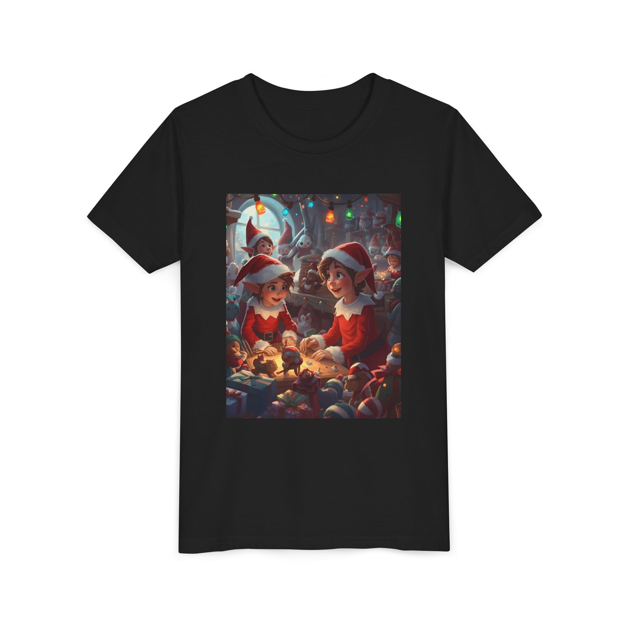 Christmas Elf Youth Short Sleeve Tee