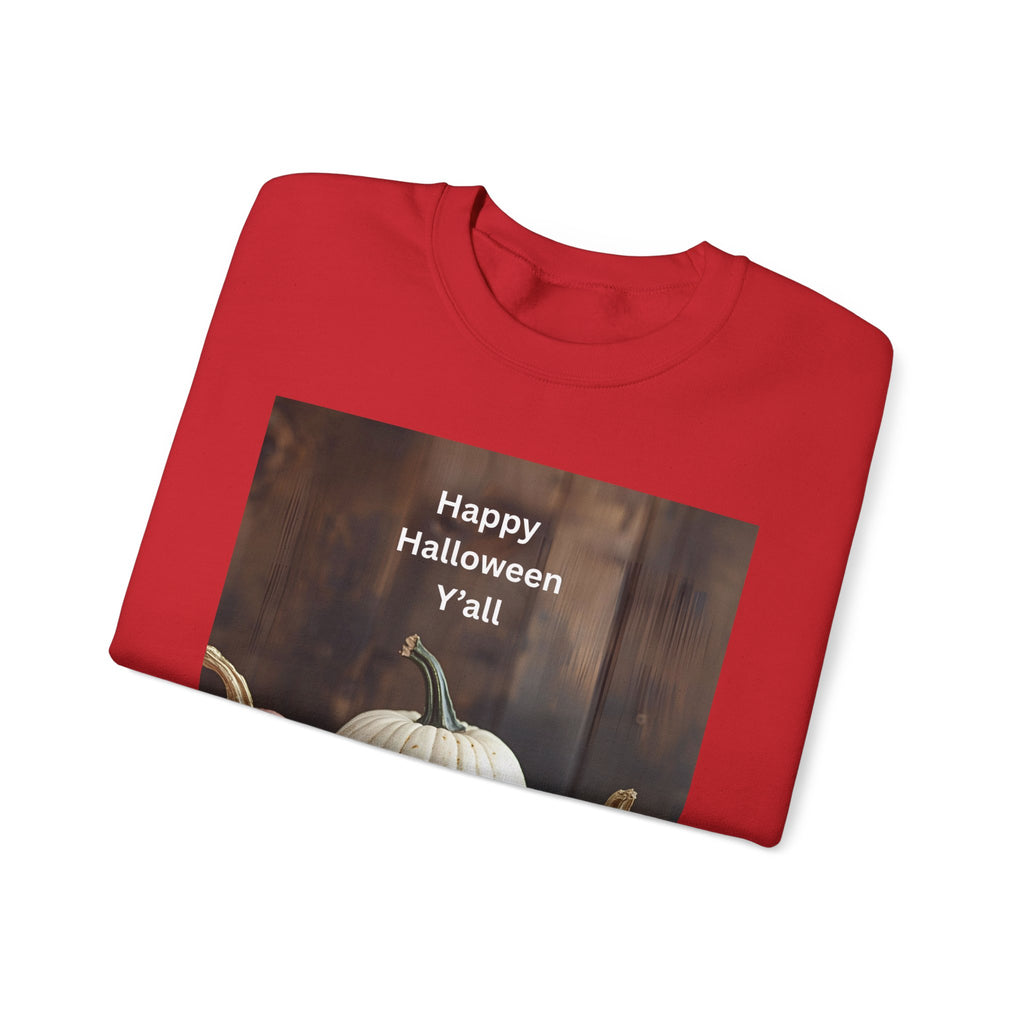 Halloween Pumpkin Sweatshirt, Fall Fashion, Cozy Crewneck, Unisex Apparel, Halloween Gift, Seasonal Style