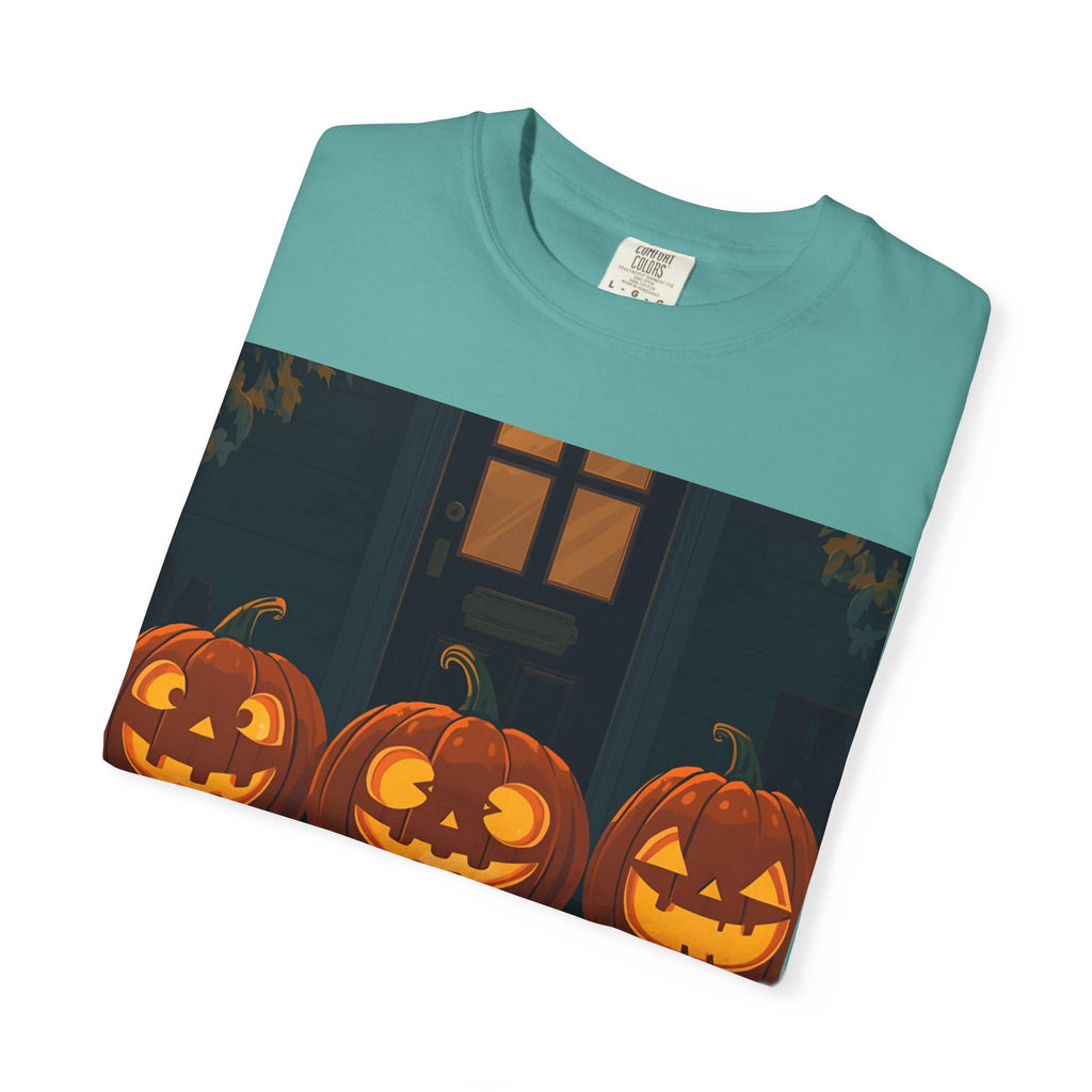 Happy Halloween Unisex T-Shirt, Spooky Season Apparel, Halloween Costume, Fall T-Shirt, Pumpkin Design Shirt, Y'all Graphic Tee