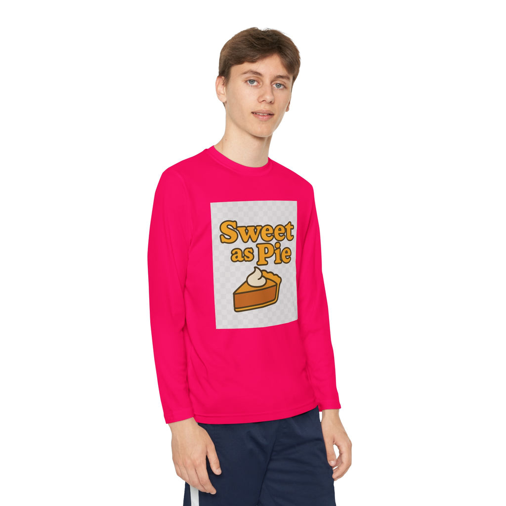 Sweet As Pie Youth Long Sleeve Competitor Tee
