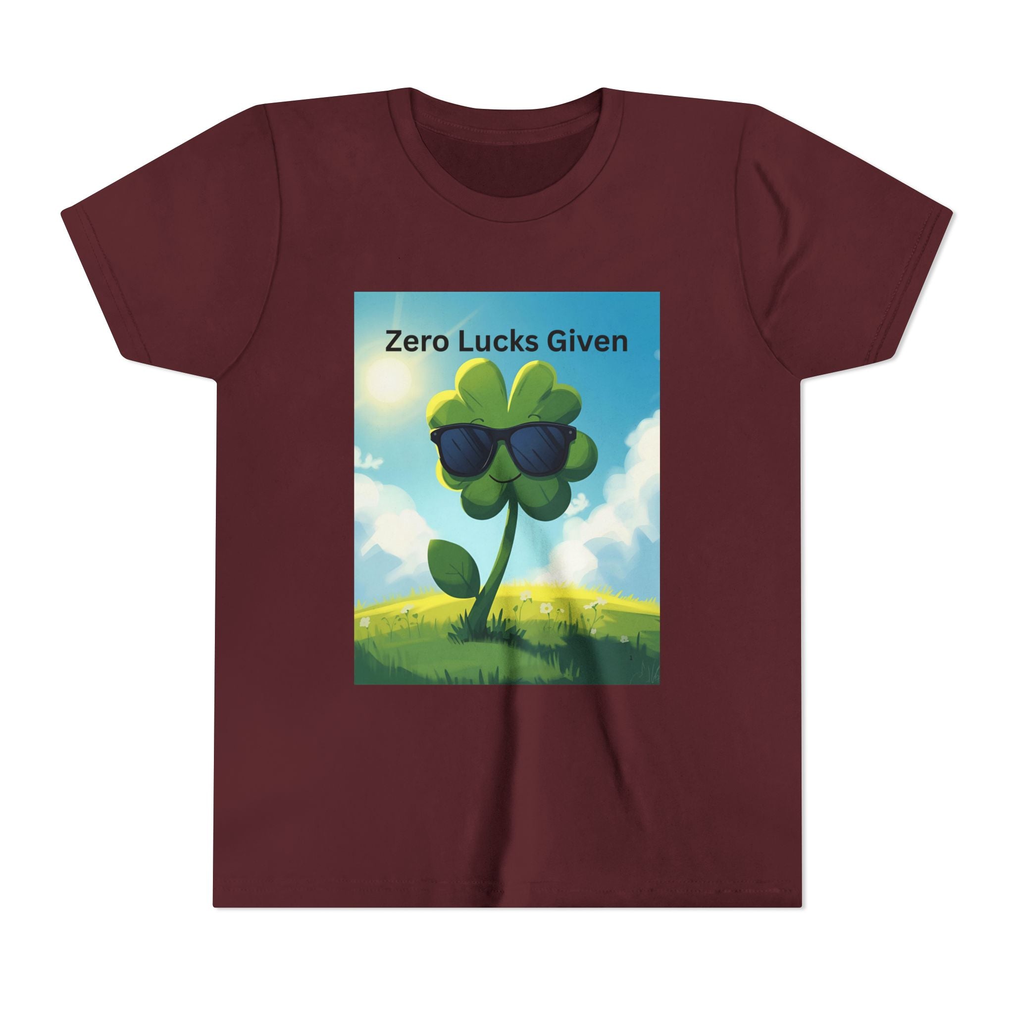 Zero Lucks Given Youth Short Sleeve Tee