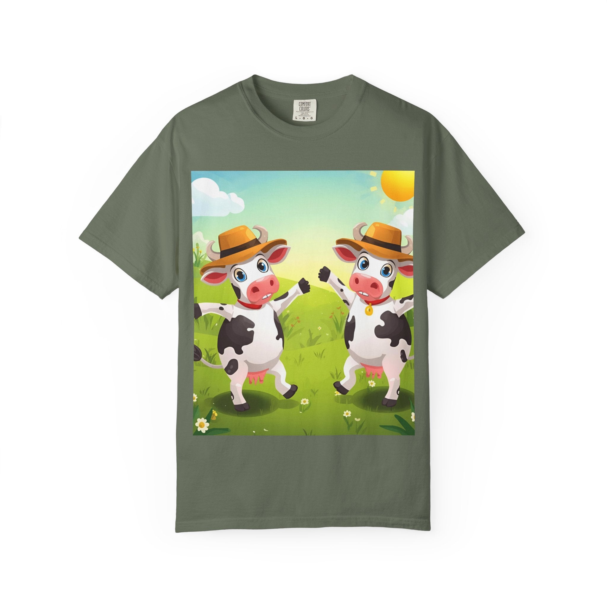 Cute Cow Fun Farm Playful Cow Graphic T-Shirt, Fun Tee for Kids, Animal Lovers, Farm Life, Casual Wear, Summer Vibes, Birthday Gift
