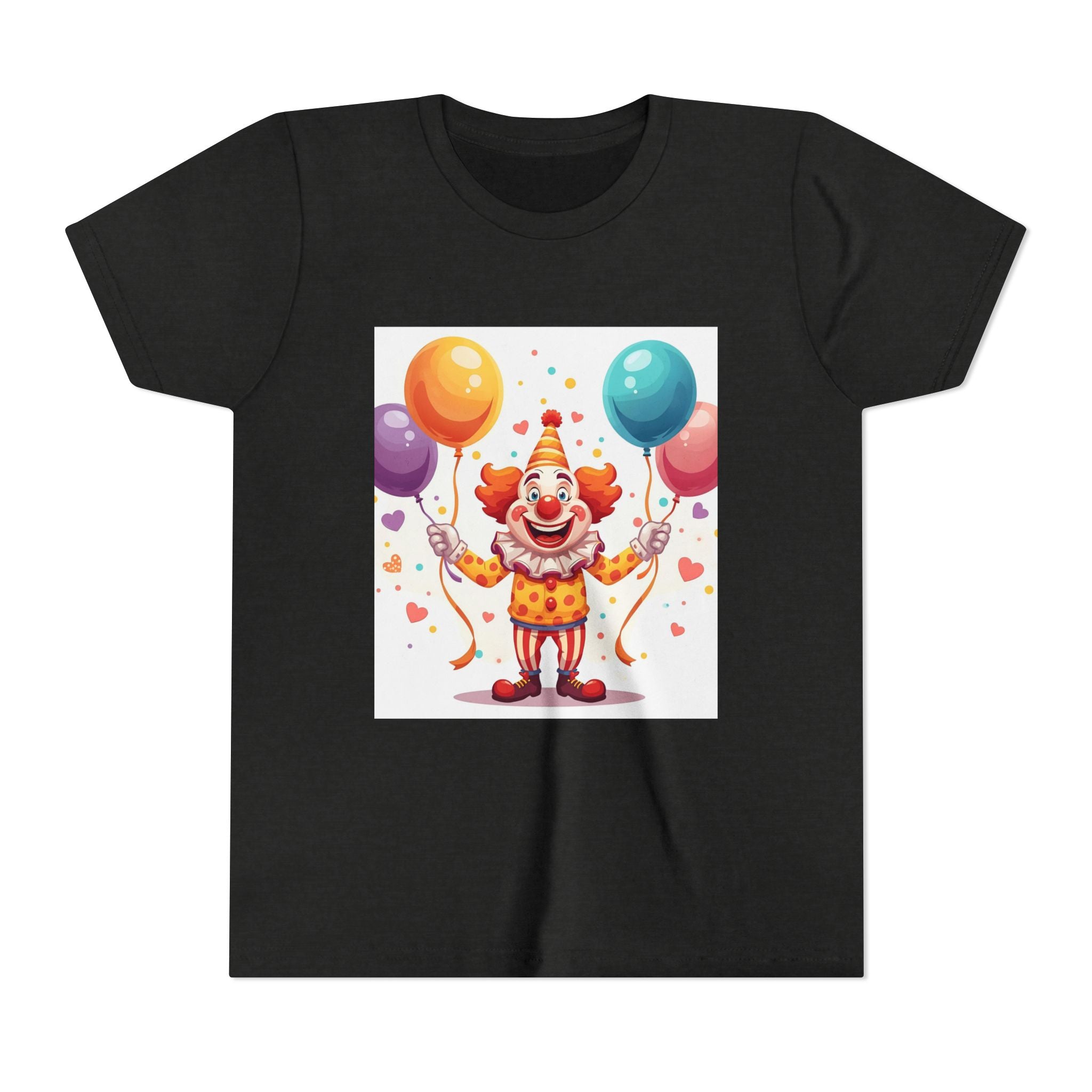 Funny Clown Youth Short Sleeve Tee