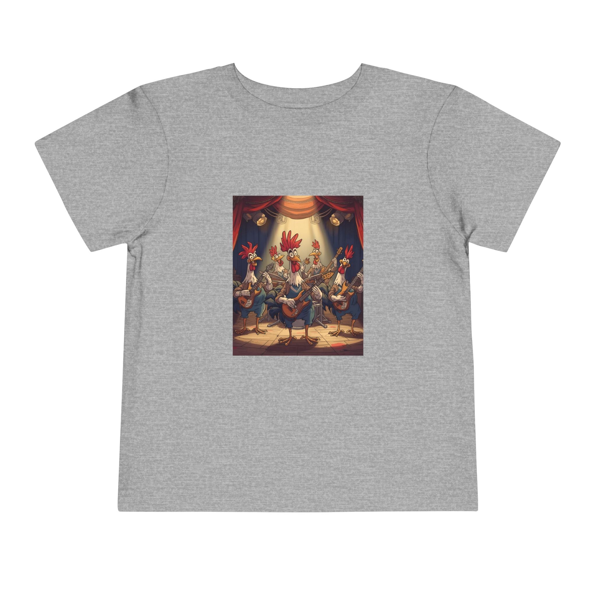 Chicken Funny Toddler Short Sleeve Tee