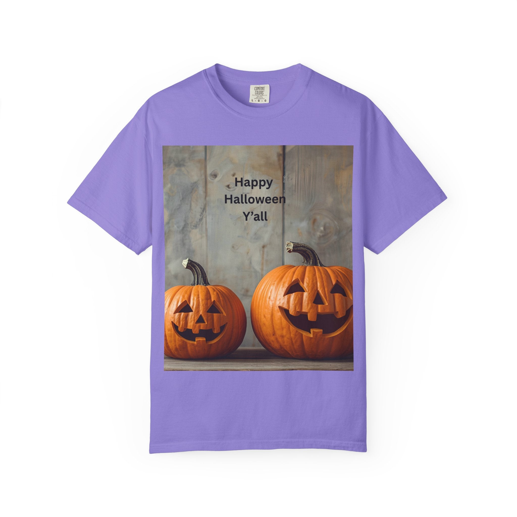 Happy Halloween Unisex T-Shirt, Spooky Fall Tee, Pumpkin Graphic Shirt, Halloween Costume Top, Fall Celebration Wear