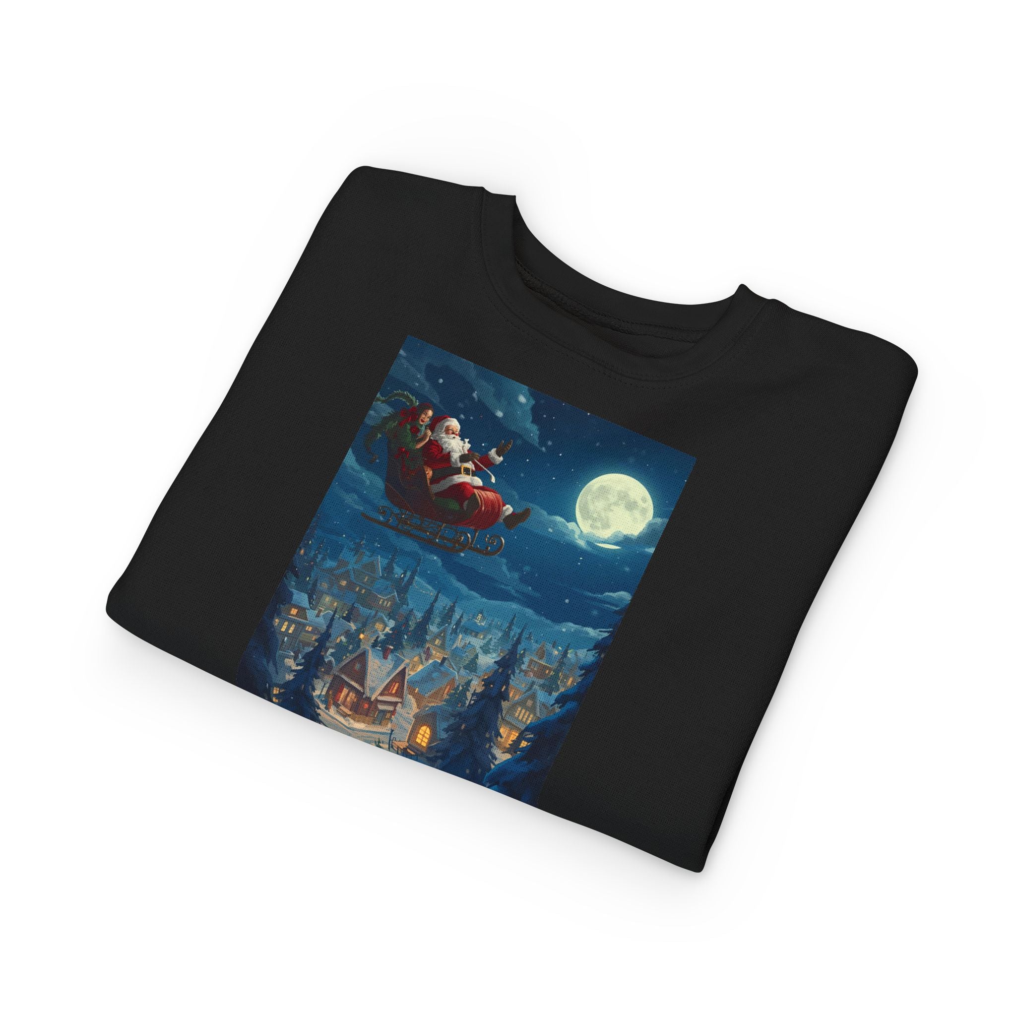 Santa Christmas Toddler Sweatshirt