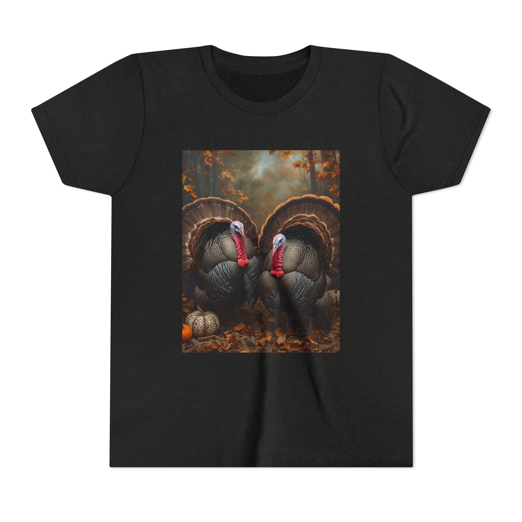 Thanksgiving Turkey Youth Short Sleeve Tee