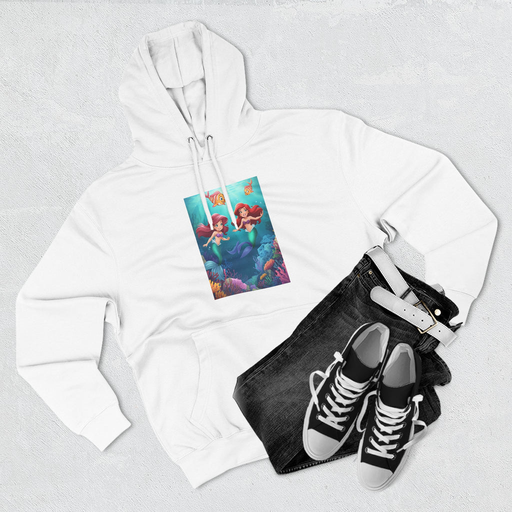 Mermaid Three-Panel Fleece Hoodie
