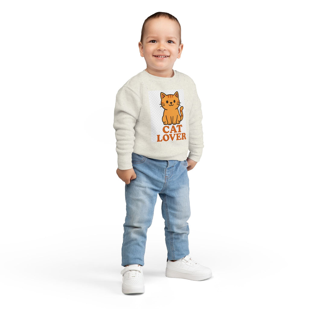 Cat Lover Toddler Sweatshirt