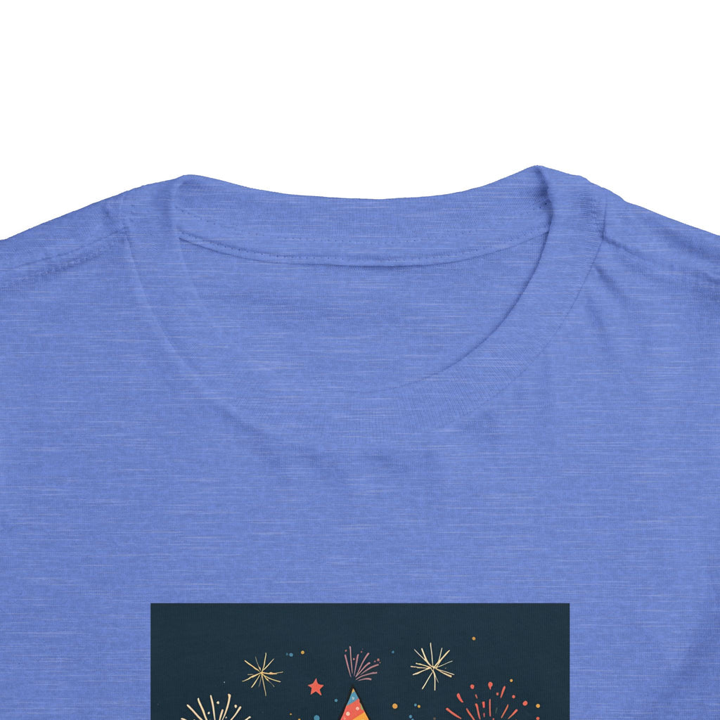 I Am A New Years Baby Toddler Short Sleeve Tee