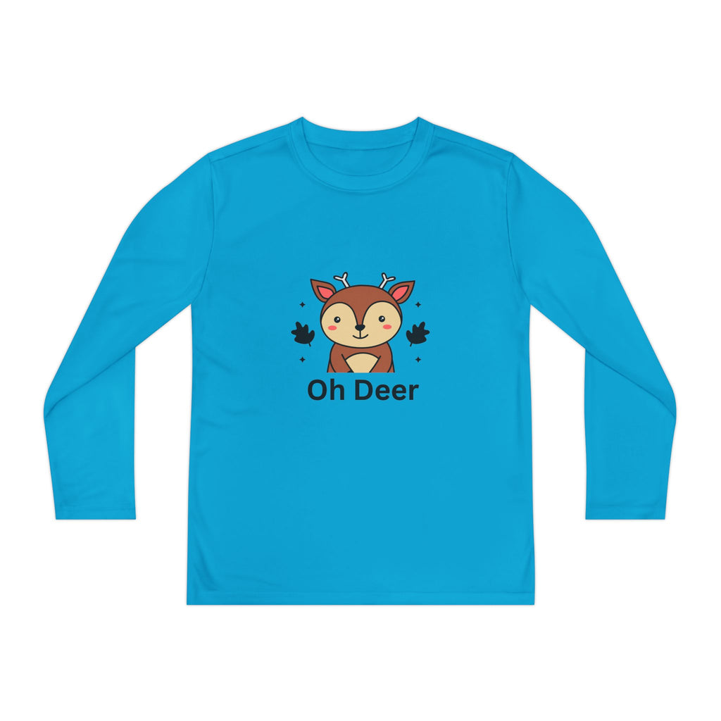 Oh Deer Youth Long Sleeve Competitor Tee
