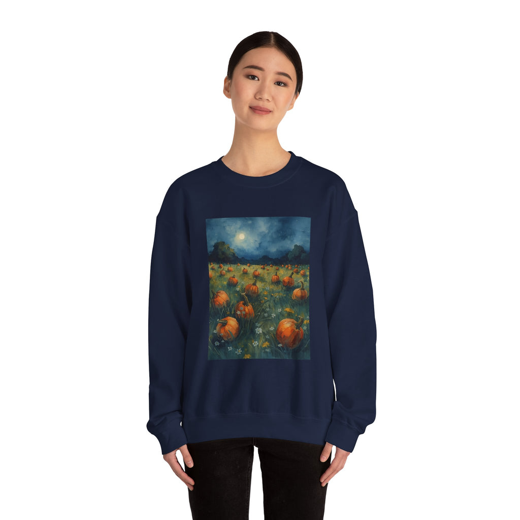 Pumpkin Patch Crewneck Sweatshirt | Cozy Fall Apparel, Unisex Sweatshirt, Autumn Fashion, Halloween Gift, Seasonal Wear