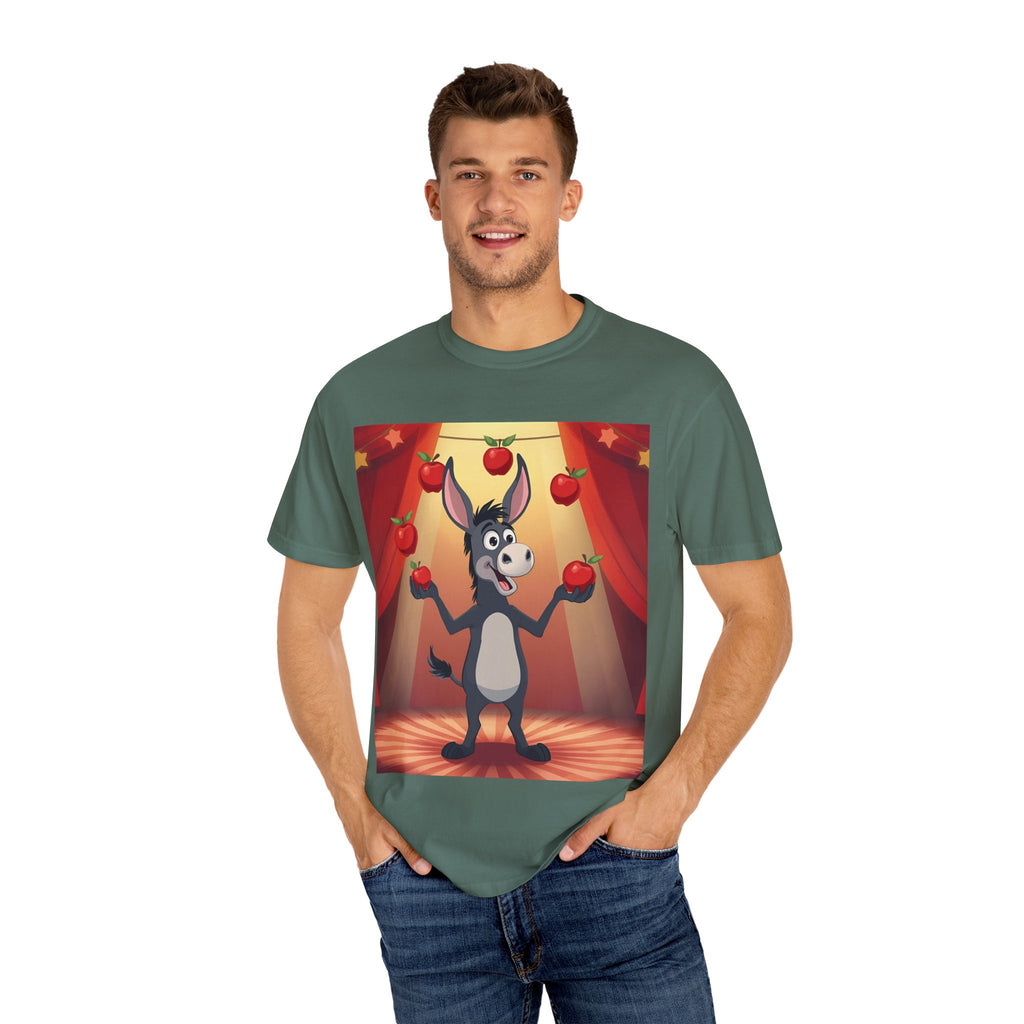 Donkey Cartoon T-Shirt for Fun Lovers, Perfect for Gifts, Casual Wear, Birthday Parties, Animal Theme, Unique Style