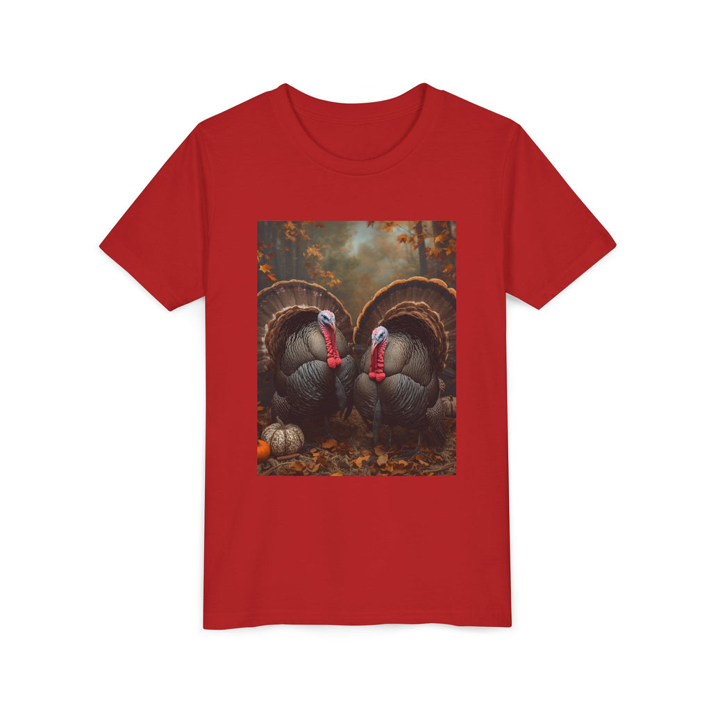 Thanksgiving Turkey Youth Short Sleeve Tee