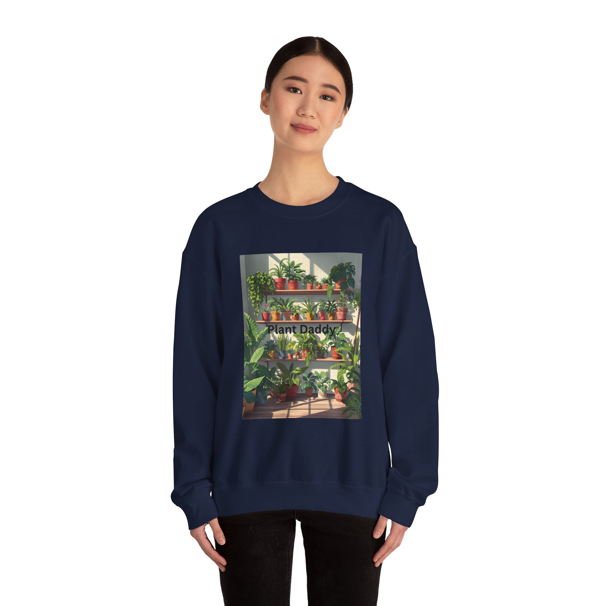 Plant Daddy Sweatshirt, Unisex Gardening Crewneck, Perfect Gift for Plant Lovers, Cozy Indoor Wear, Houseplant Enthusiast Apparel