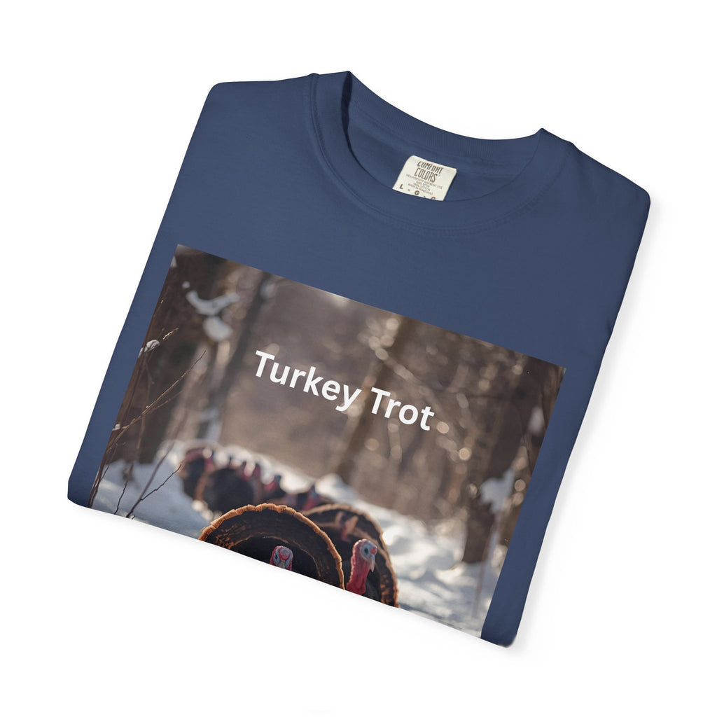 Turkey Trot Unisex T-Shirt, Casual Tee, Thanksgiving Apparel, Outdoor Fun Shirt, Festival Wear, Holiday Gift Idea