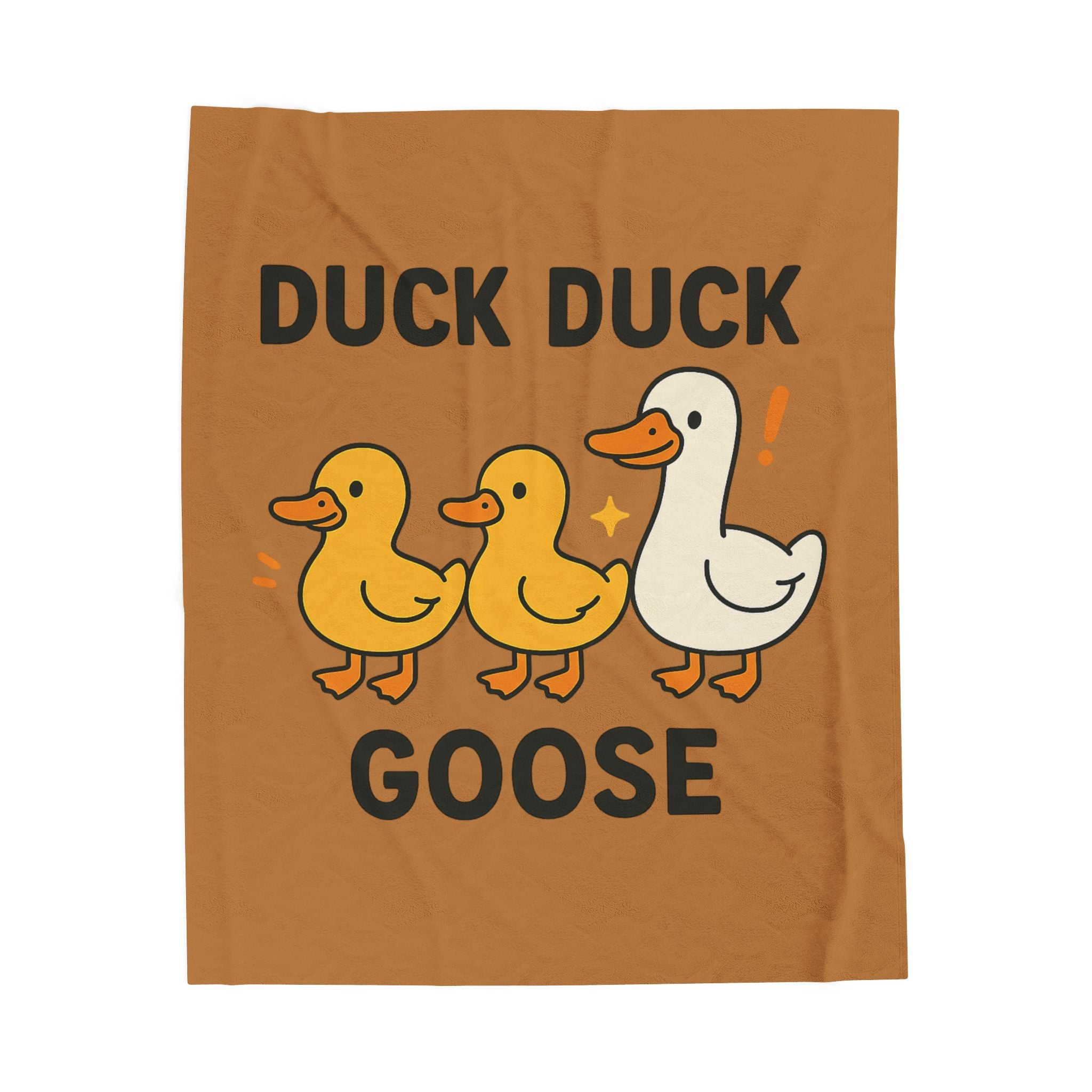 Duck Duck Goose Plush Blanket