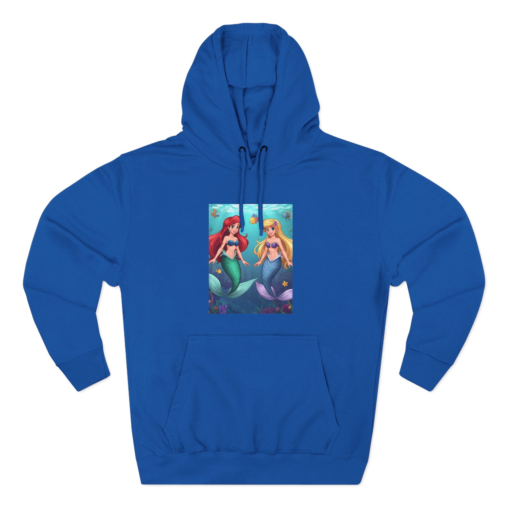 Mermaid Three-Panel Fleece Hoodie