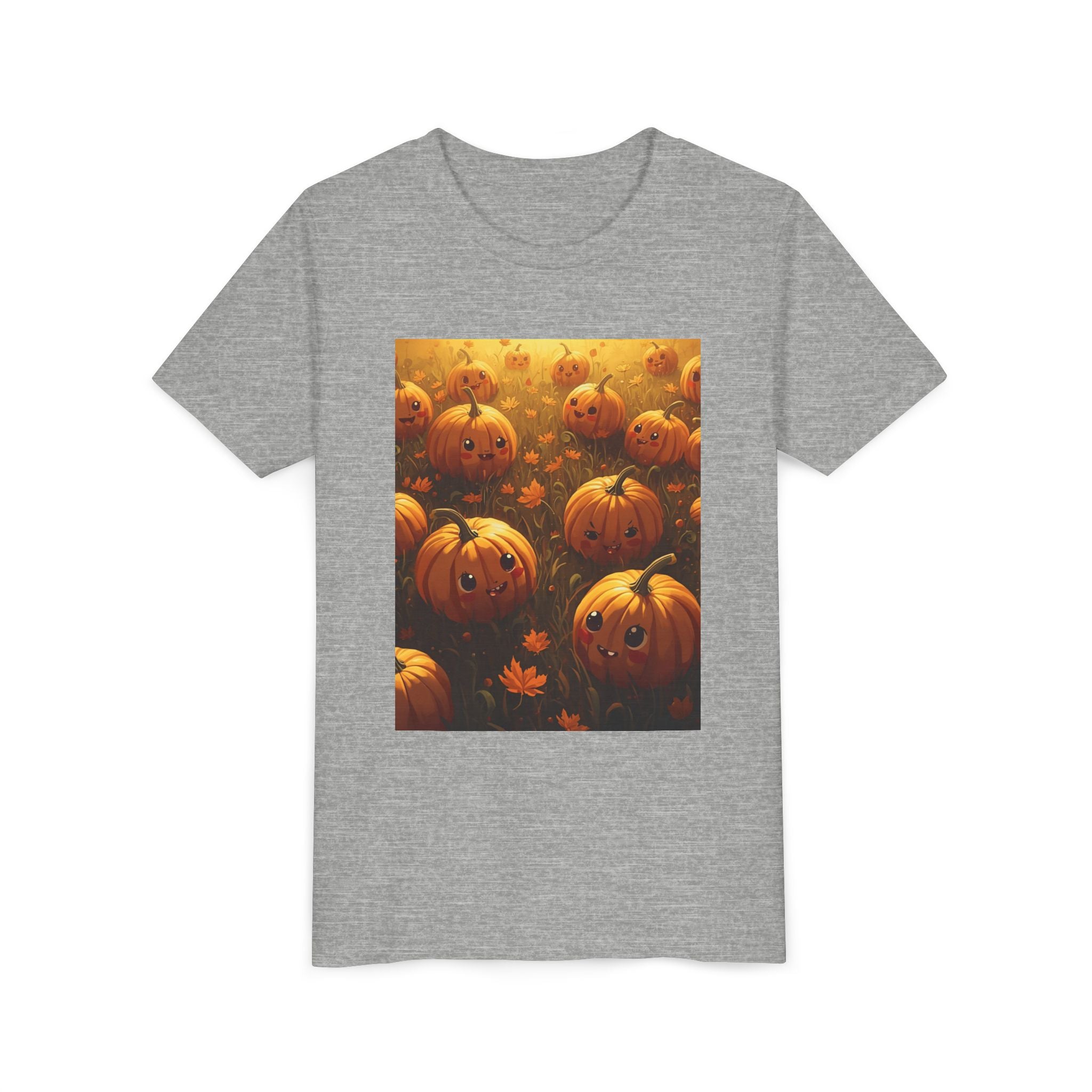 Pumpkin Halloween Youth Tee, Fall Shirt, Halloween Gift, Kids Halloween Apparel, Harvest Celebration T-shirt