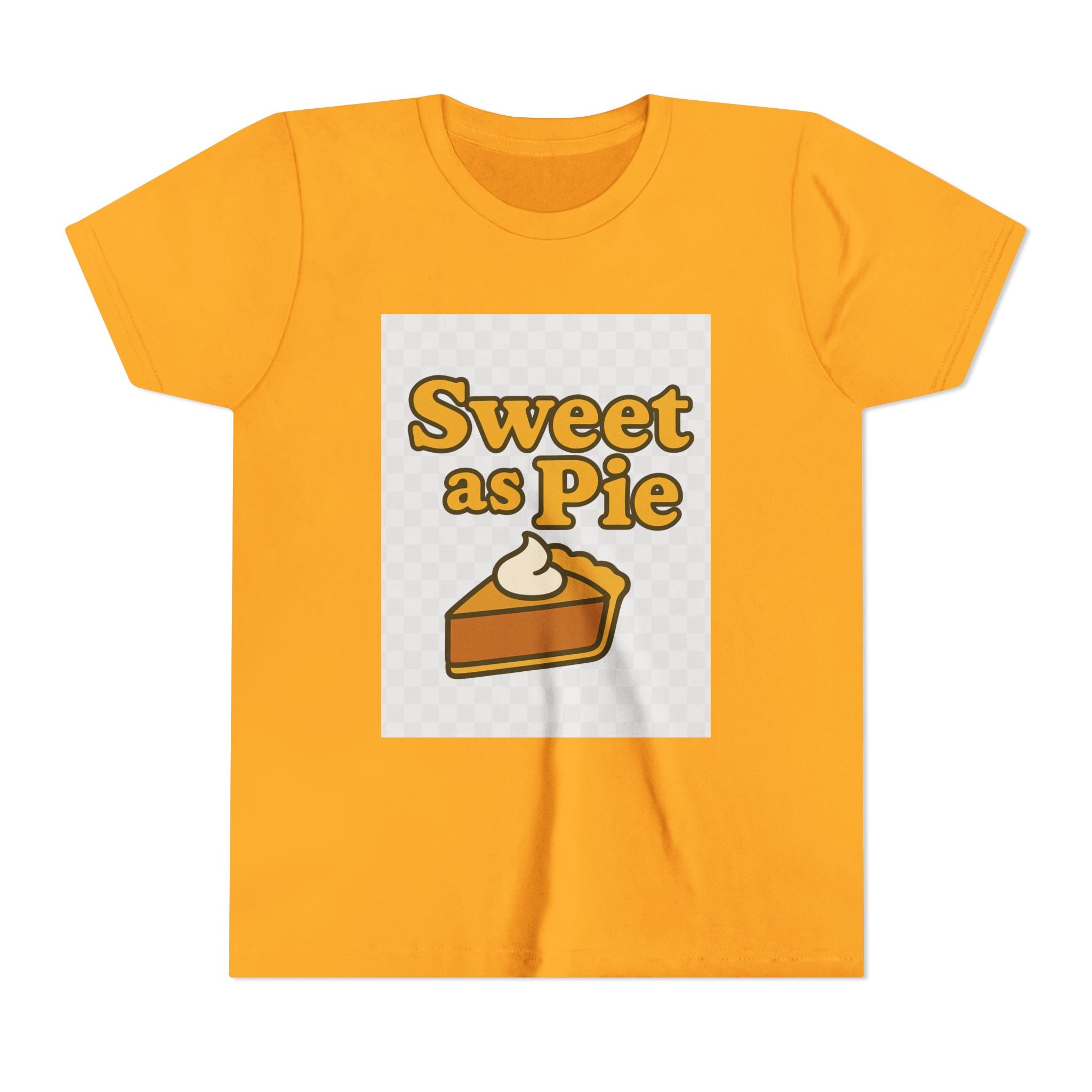 Sweet as Pie Youth Tee - Cute Dessert Graphic T-Shirt for Kids