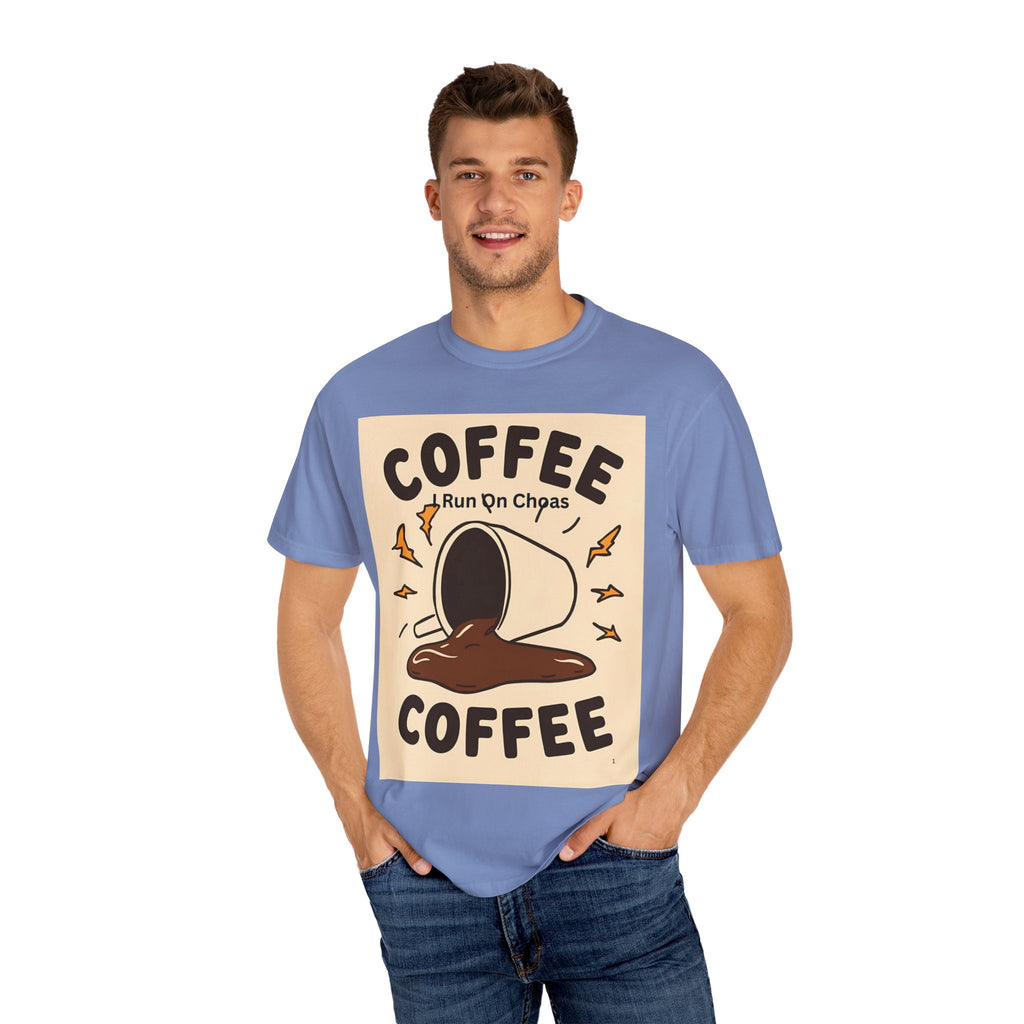 Coffee Coffee Unisex Garment-Dyed T-shirt