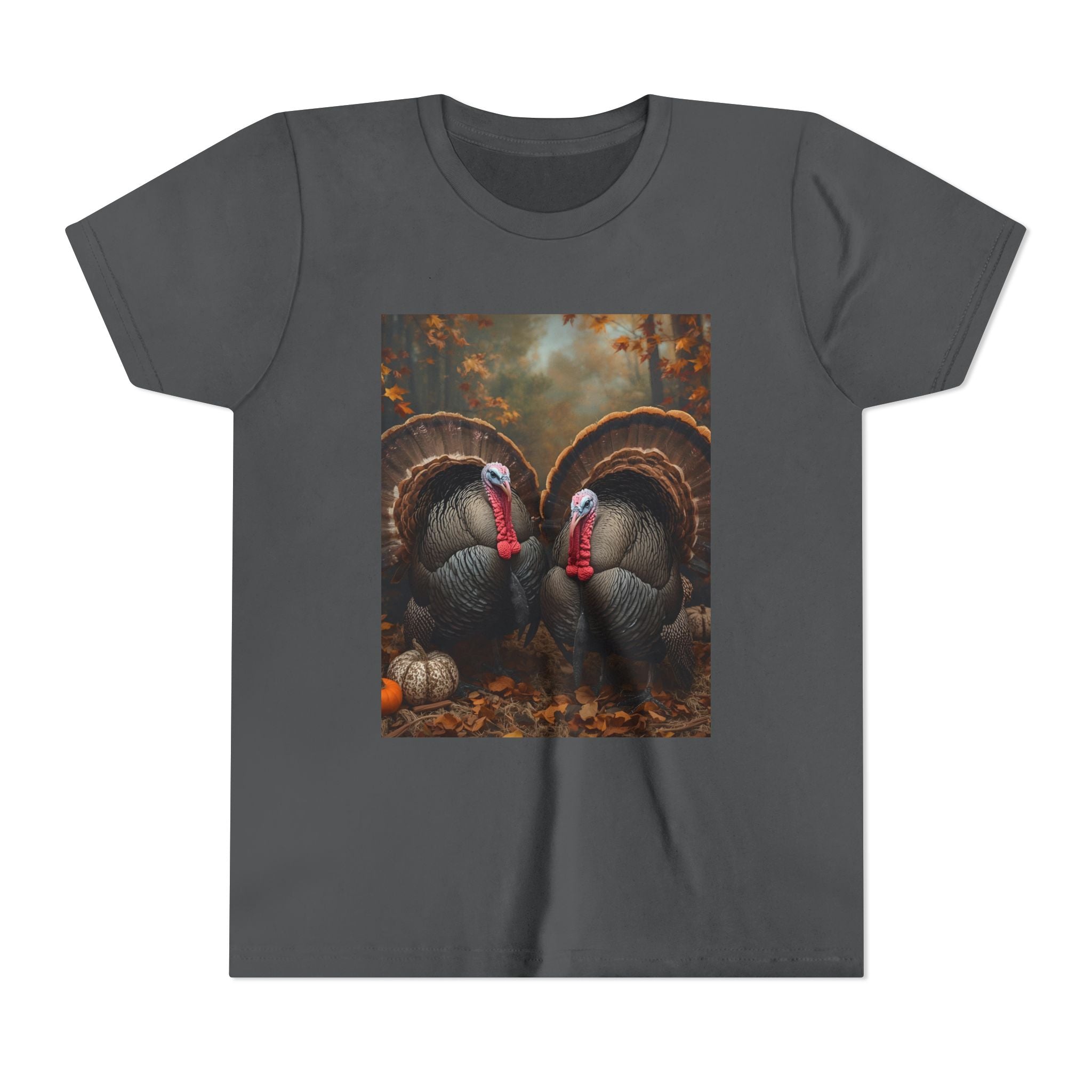 Thanksgiving Turkey Youth Short Sleeve Tee