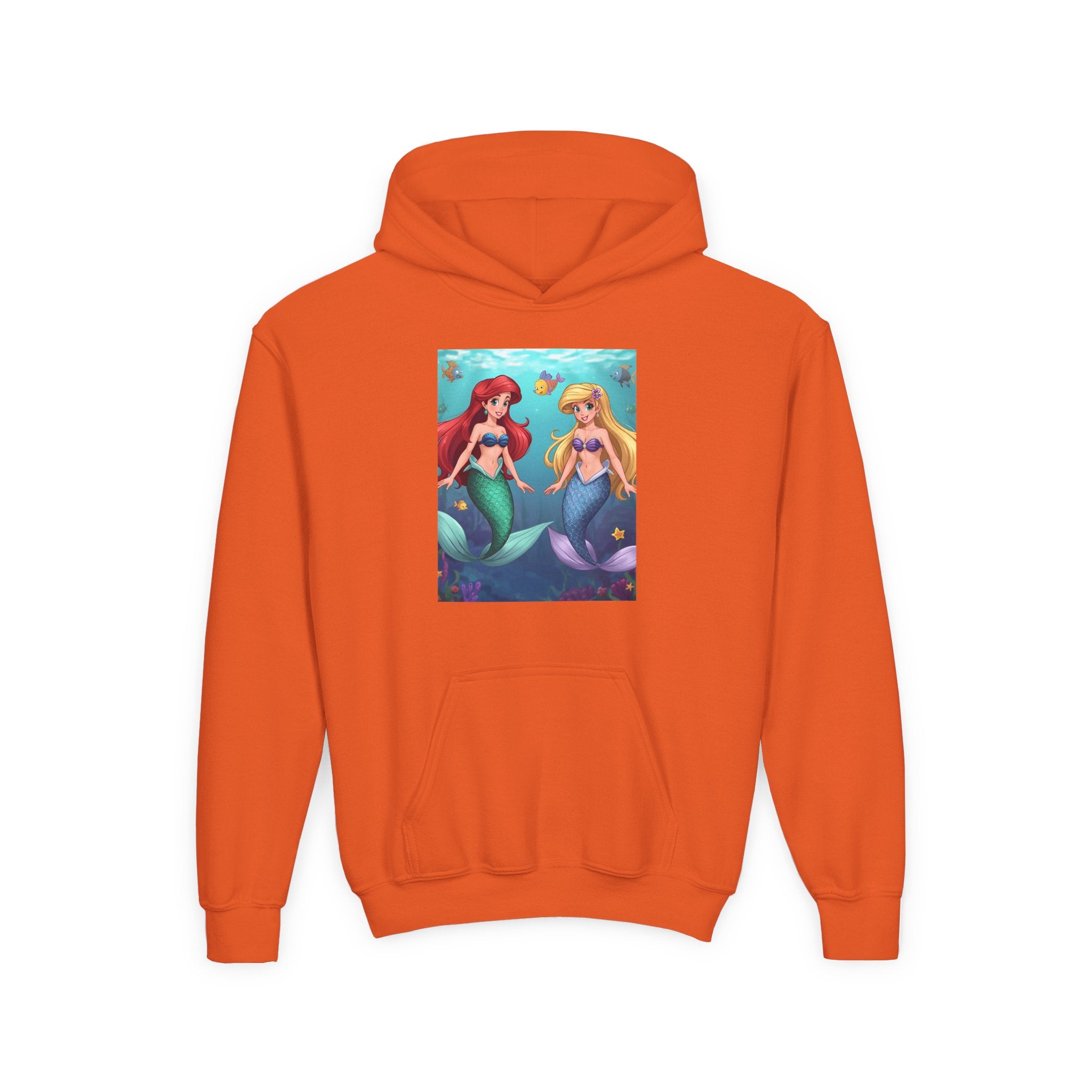 Mermaid Youth Heavy Blend Hooded Sweatshirt
