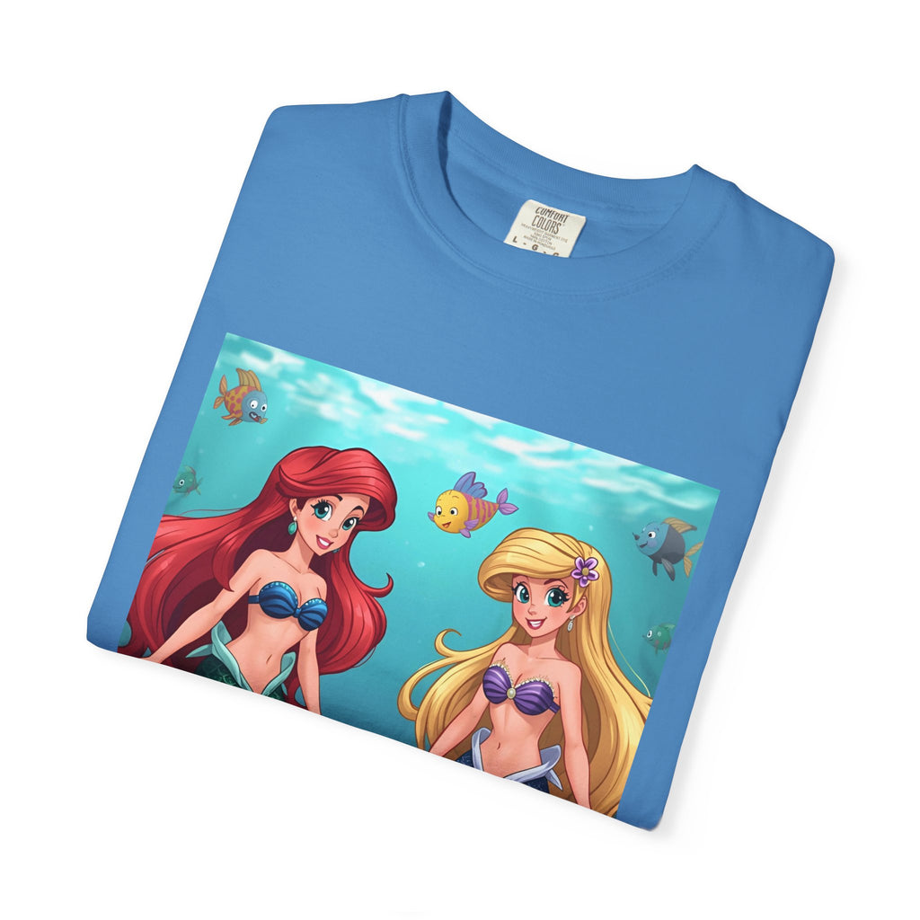 Mermaid Unisex Garment-Dyed T-shirt