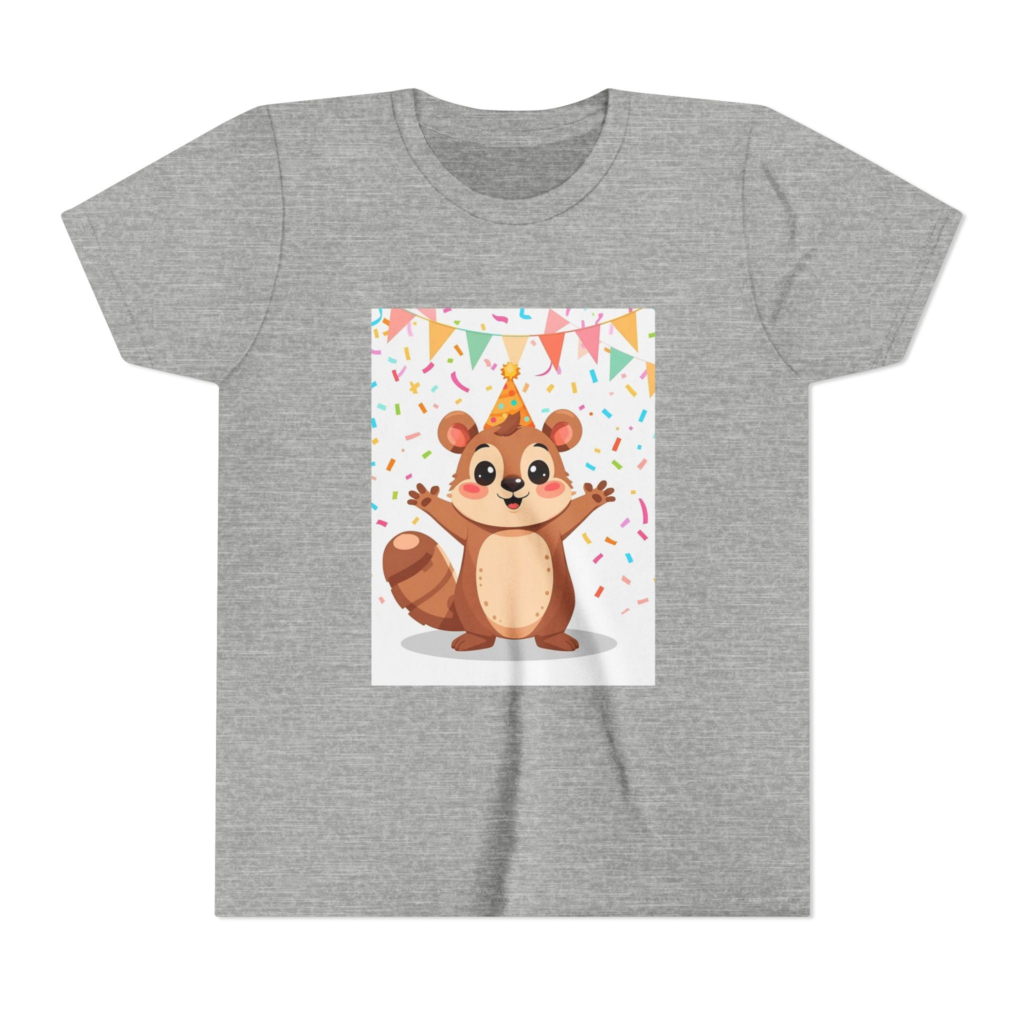 Squirl Birthday Youth Short Sleeve Tee