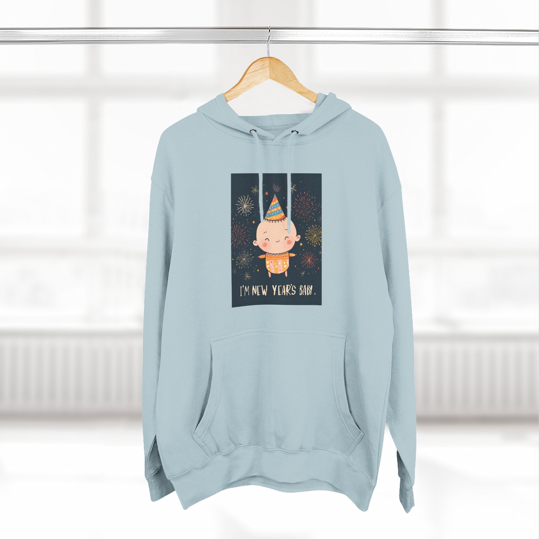 New Year's Celebration Fleece Hoodie, Cozy Holiday Wear, Funny Hoodie Gift, Festive Sweatshirt, Comfy New Year's Outfit, Unique [...]