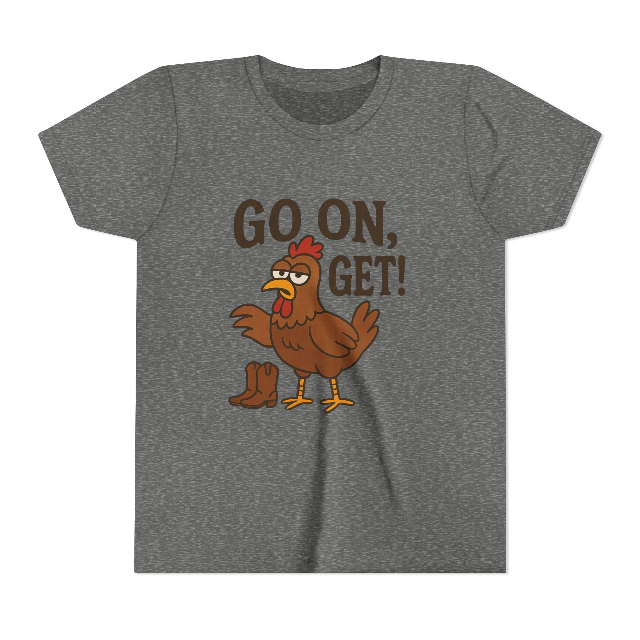 Go On Get Funny Youth Short Sleeve Tee