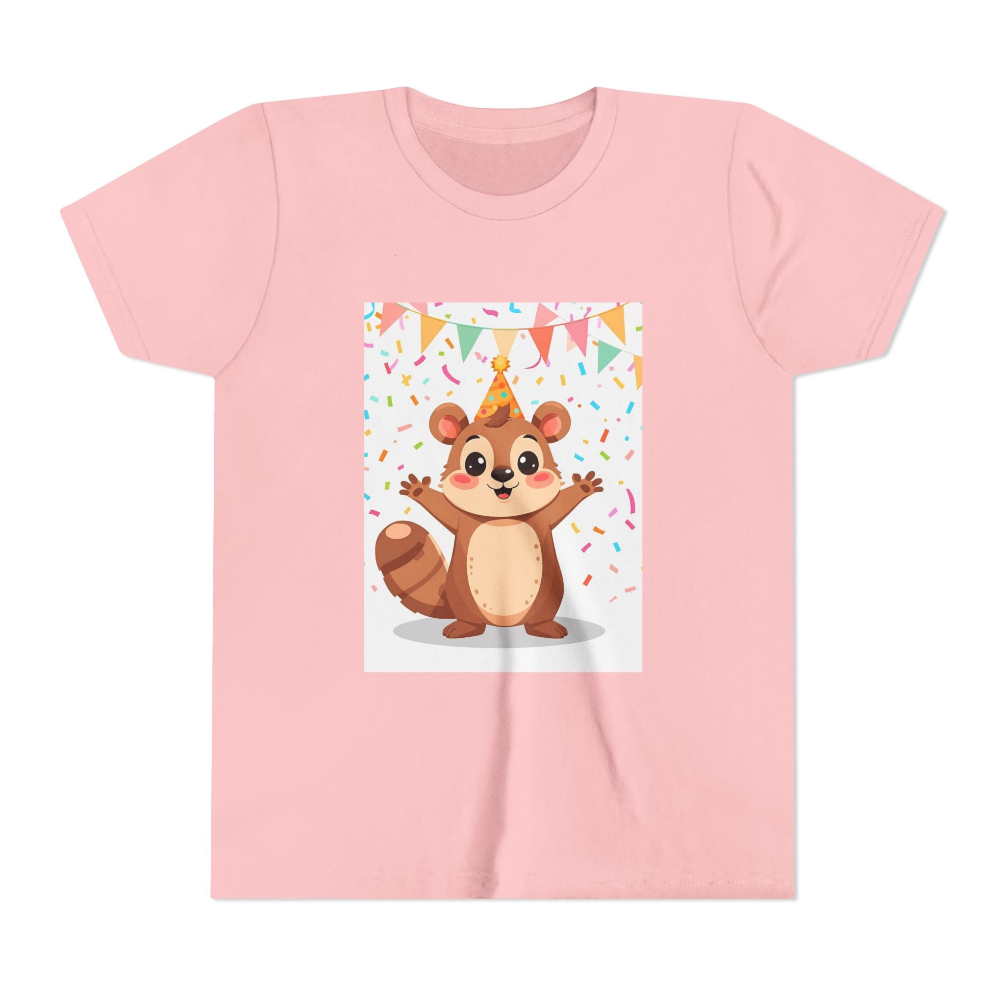 Squirl Birthday Youth Short Sleeve Tee