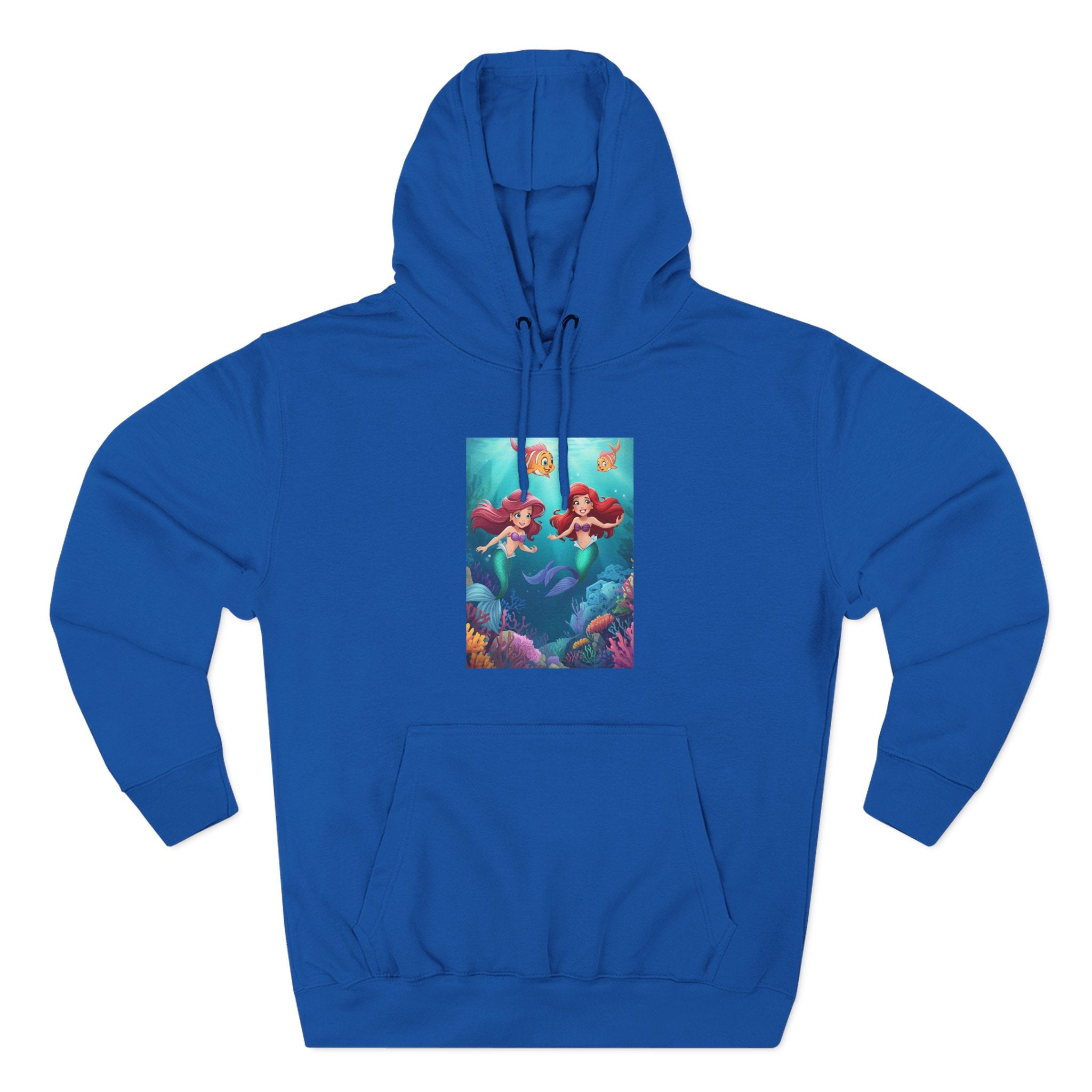 Mermaid Three-Panel Fleece Hoodie
