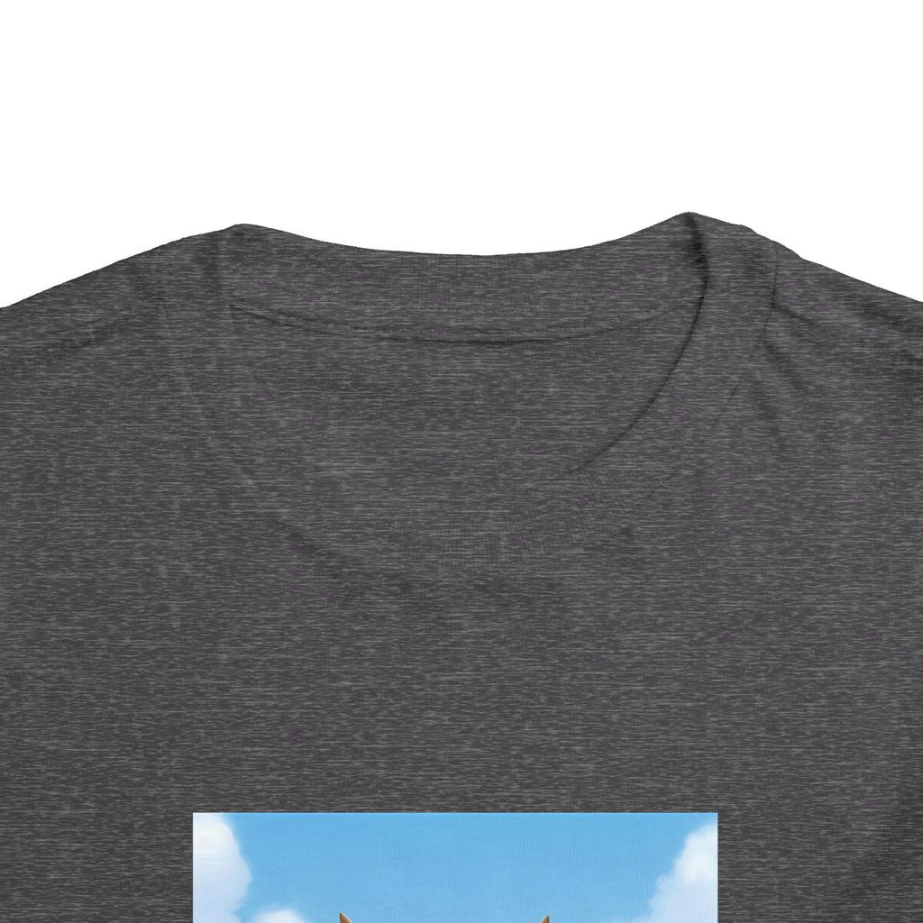 Beachy Cow Toddler Short Sleeve Tee