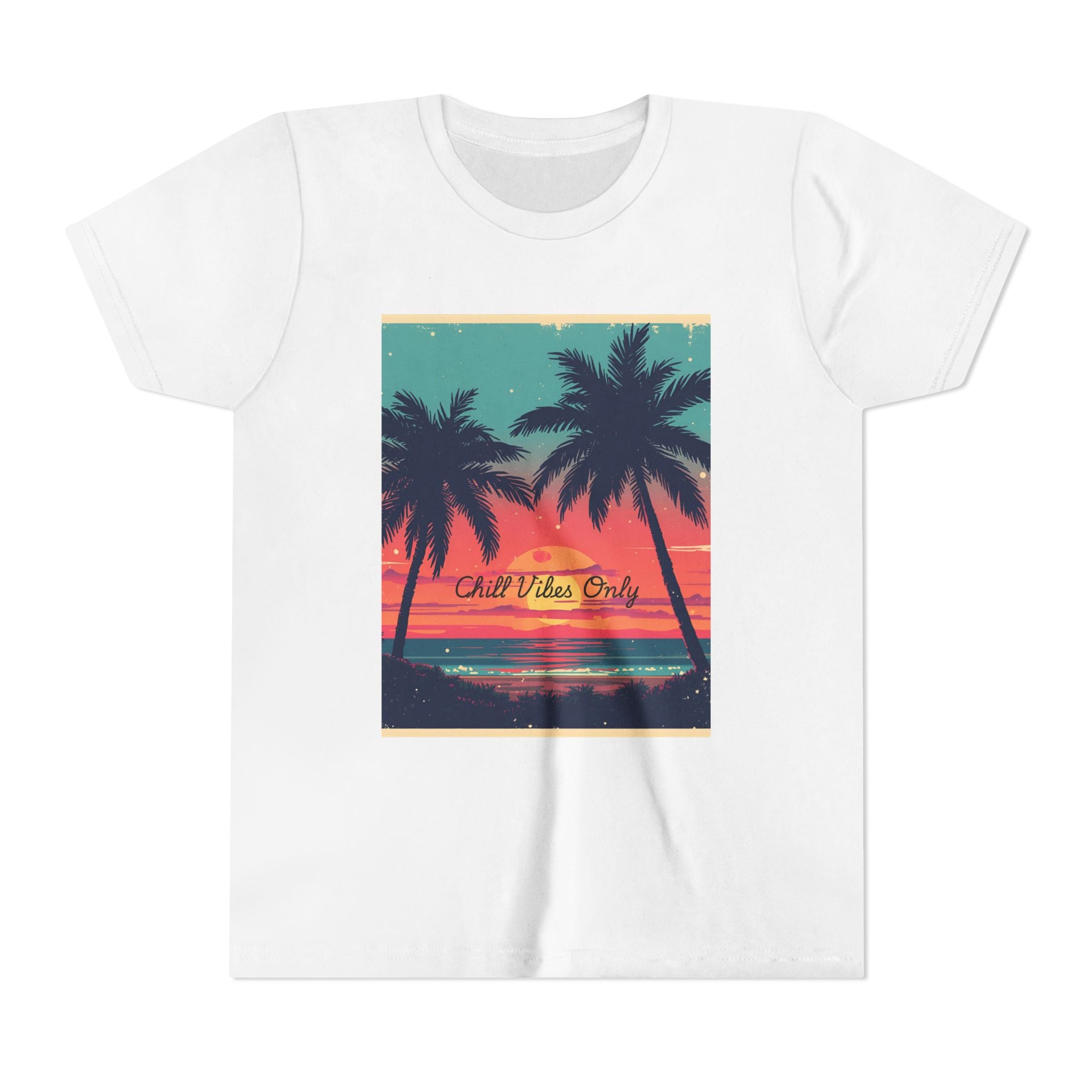 Tropical Sunset Youth Short Sleeve Tee