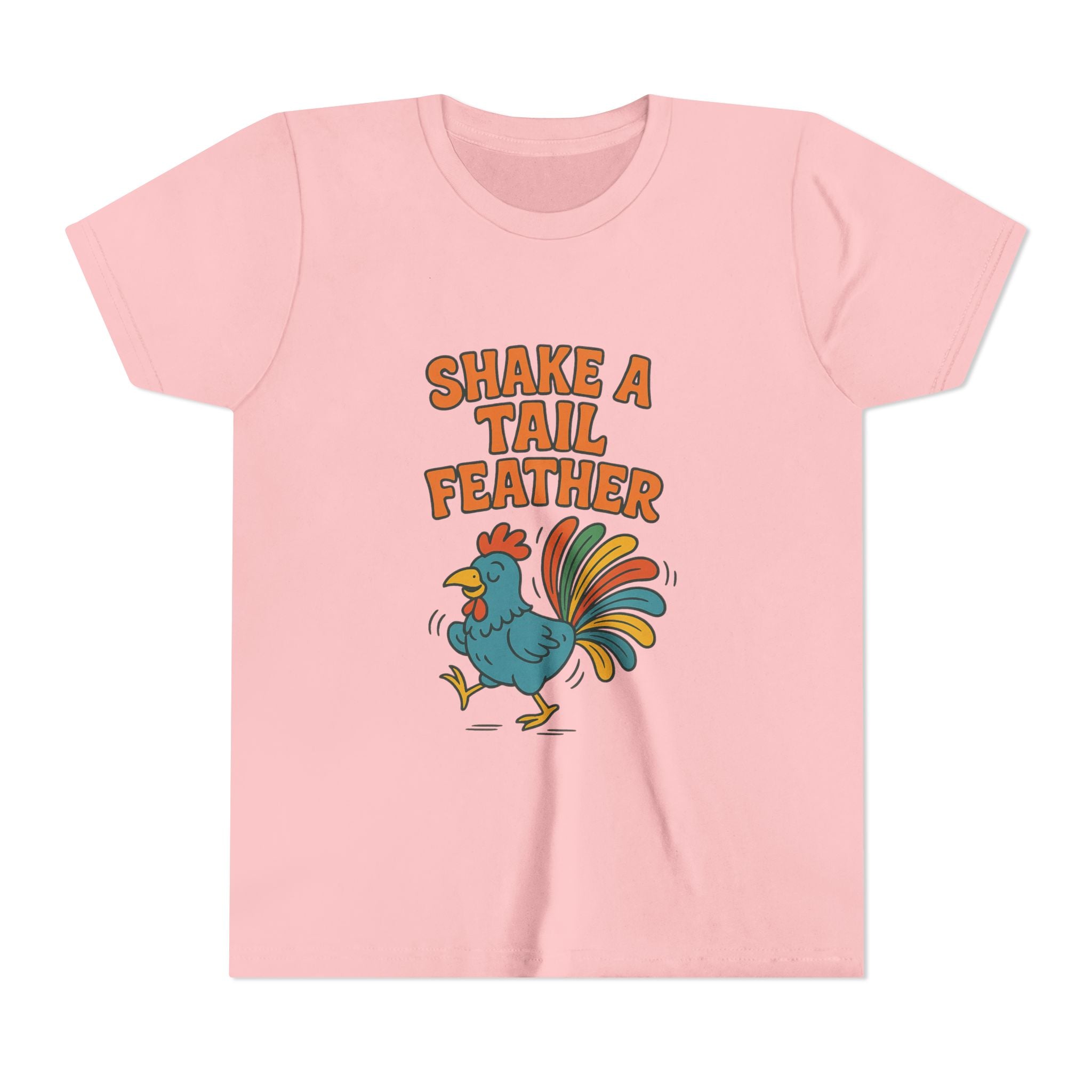 Shake A Tail Feather Youth Short Sleeve Tee