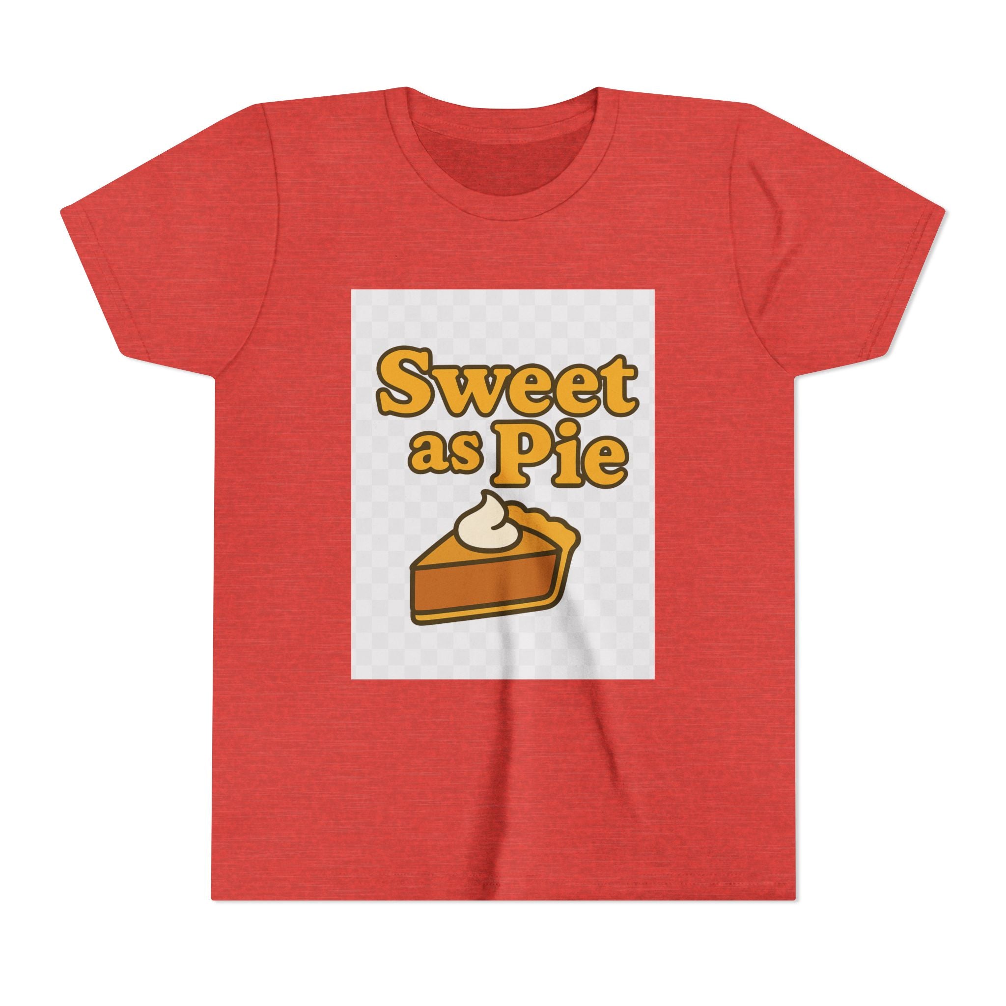Sweet as Pie Youth Tee - Cute Dessert Graphic T-Shirt for Kids